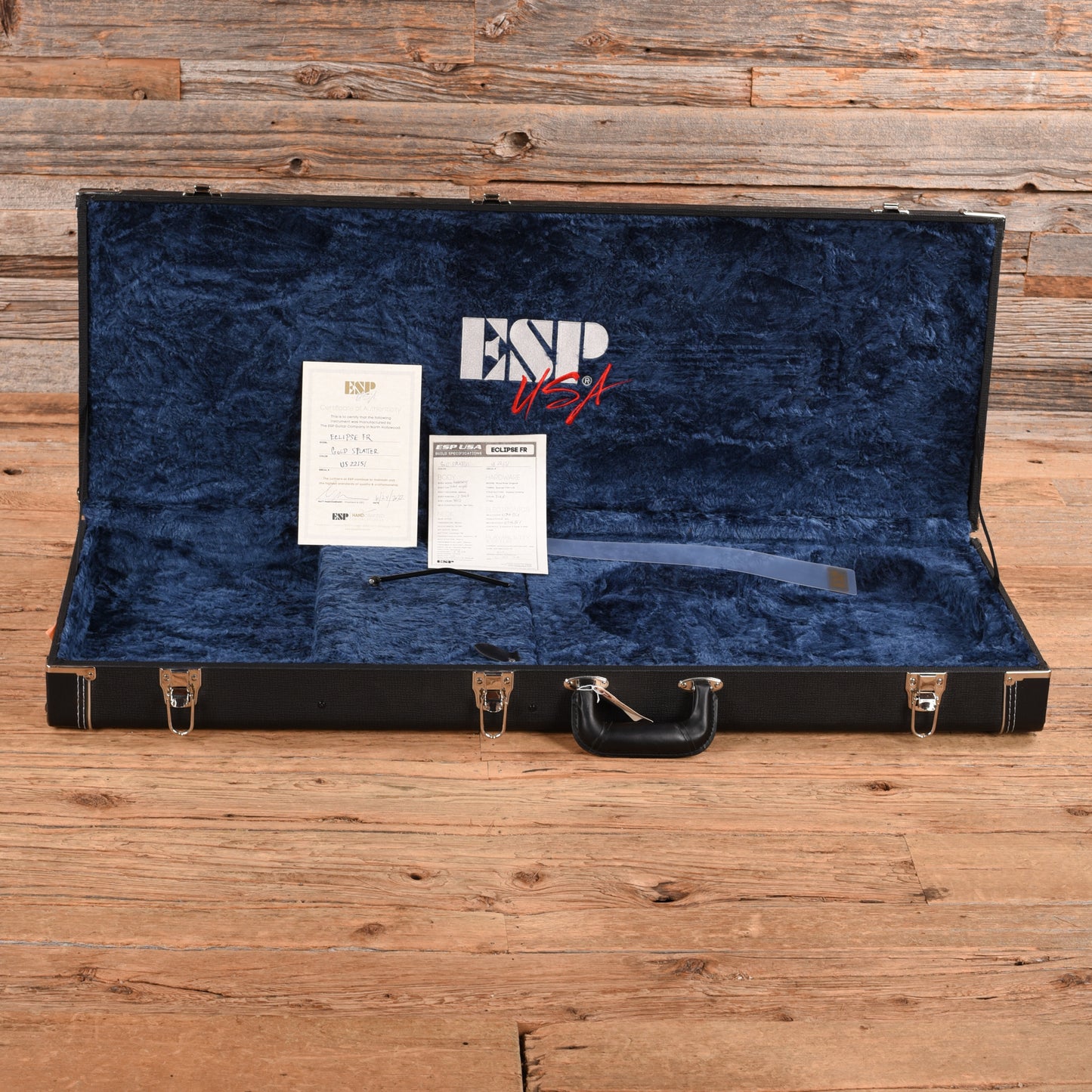 ESP USA Eclipse Gold Splatter 2022 Electric Guitars