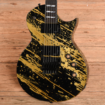 ESP USA Eclipse Gold Splatter 2022 Electric Guitars