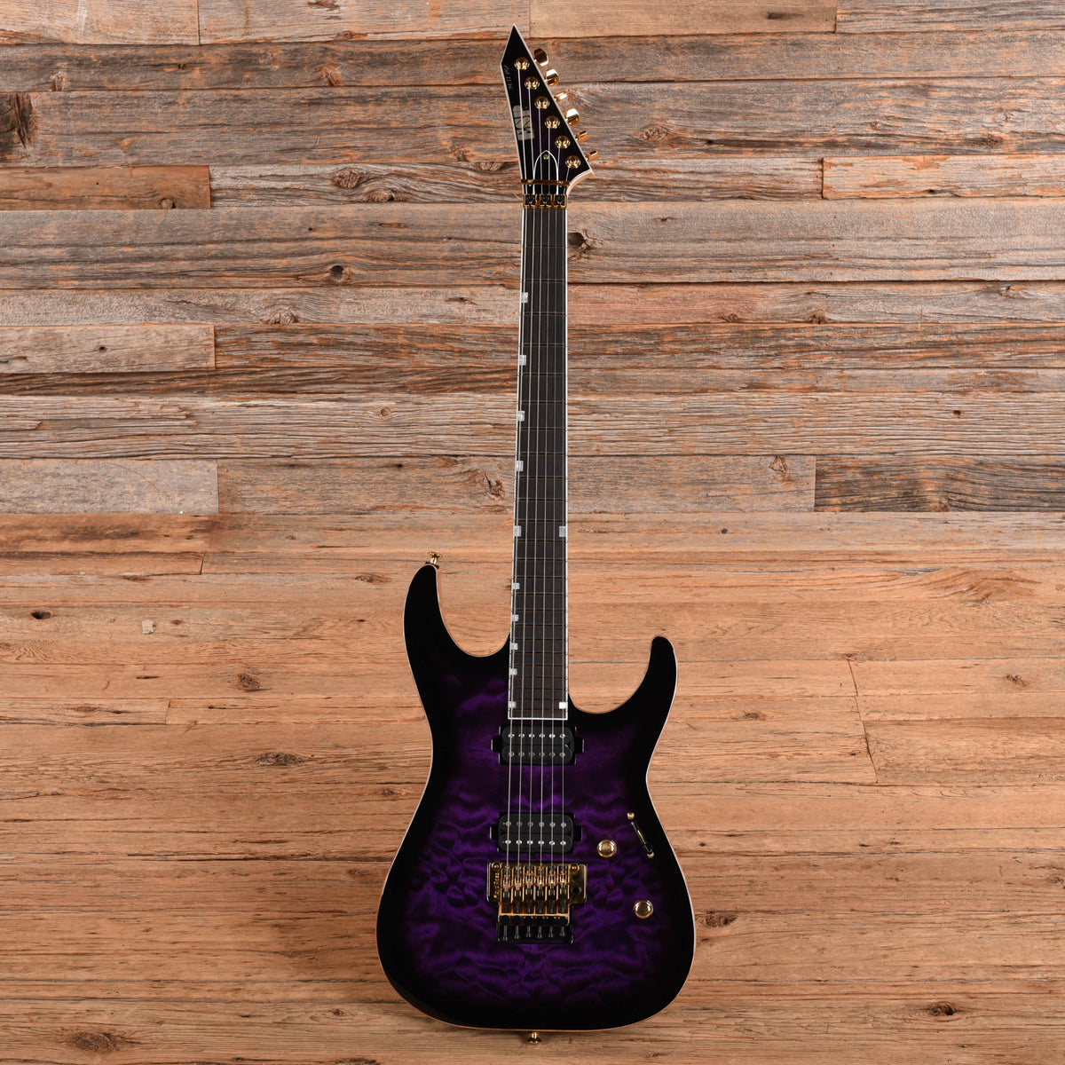 ESP USA M-II Deluxe Purple 2025 Electric Guitars