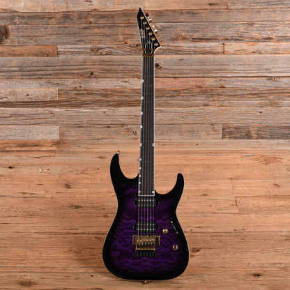 ESP USA M-II Deluxe Purple 2025 Electric Guitars