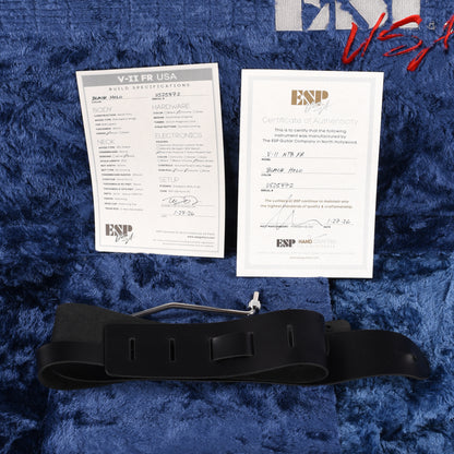 ESP USA V.II NTB FR Black Holo 2026 Electric Guitars