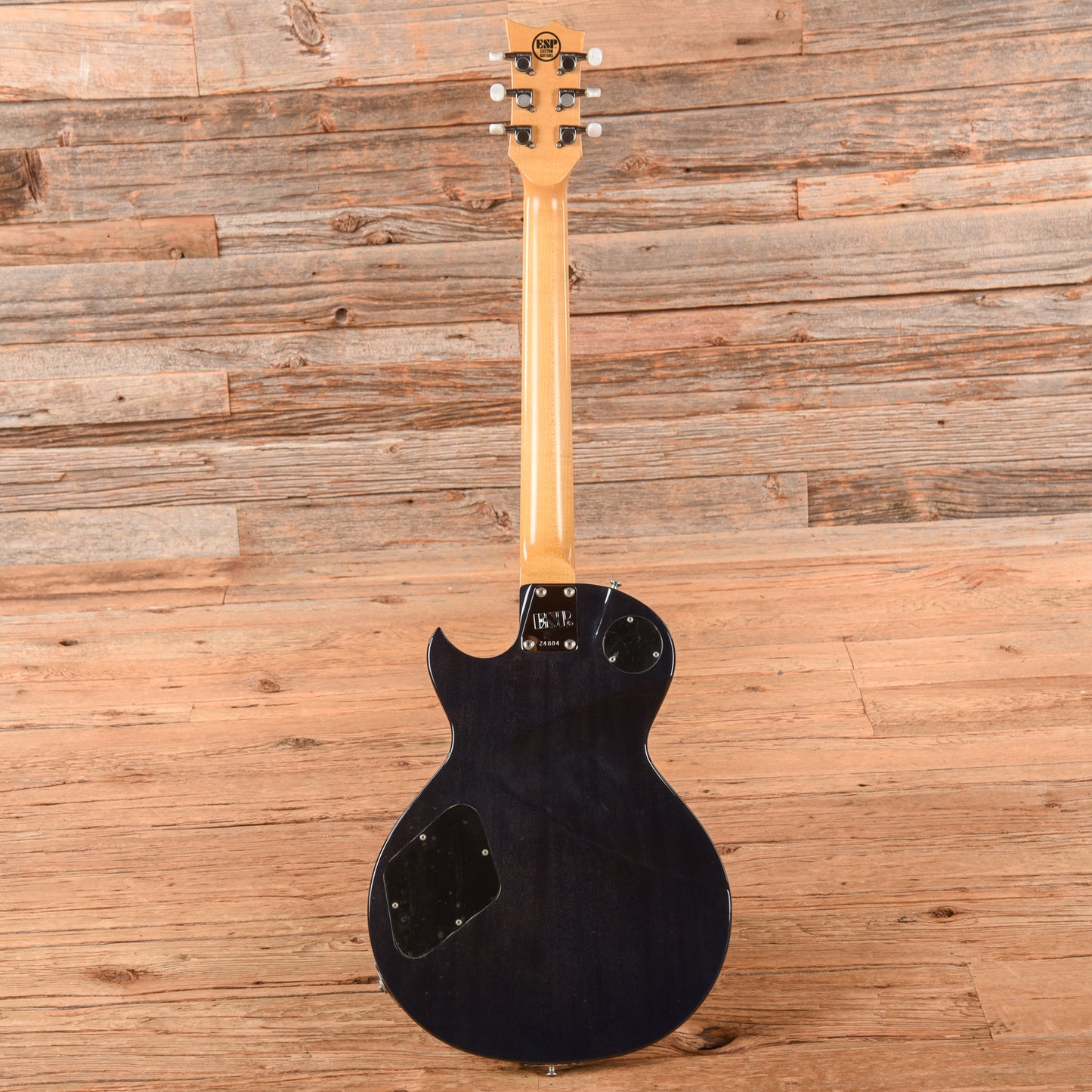 ESP Eclipse Hollow Body Blue Electric Guitars / Semi-Hollow