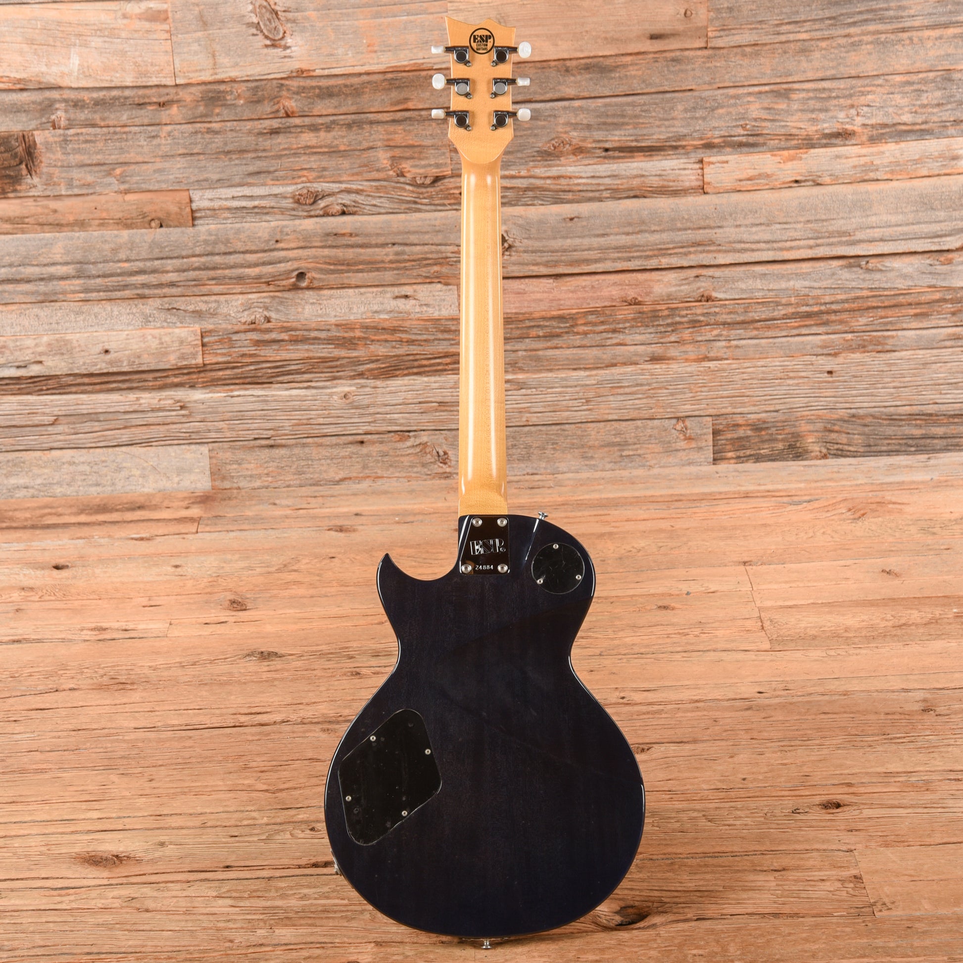ESP Eclipse Hollow Body Blue Electric Guitars / Semi-Hollow