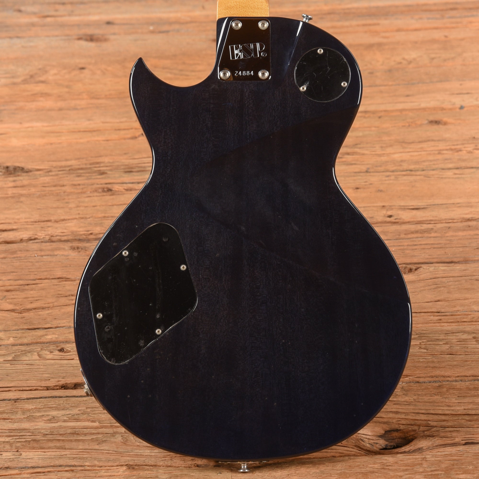 ESP Eclipse Hollow Body Blue Electric Guitars / Semi-Hollow
