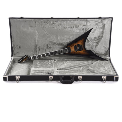 ESP E-II Arrow Burl Maple Nebula Black Burst Electric Guitars / Solid Body
