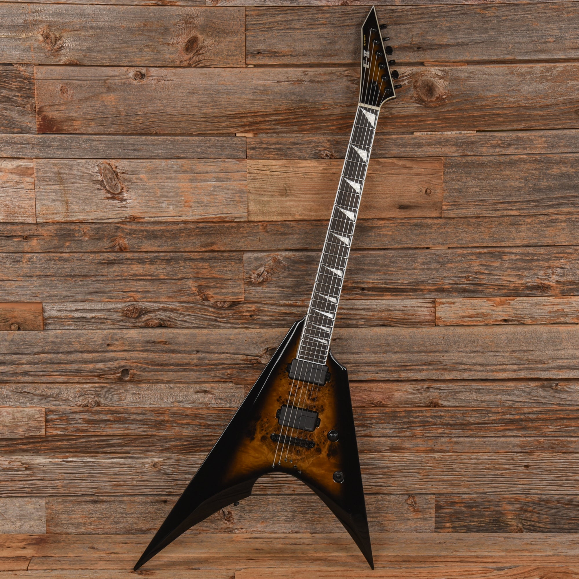 ESP E-II Arrow Nebula Black Burst 2021 Electric Guitars / Solid Body