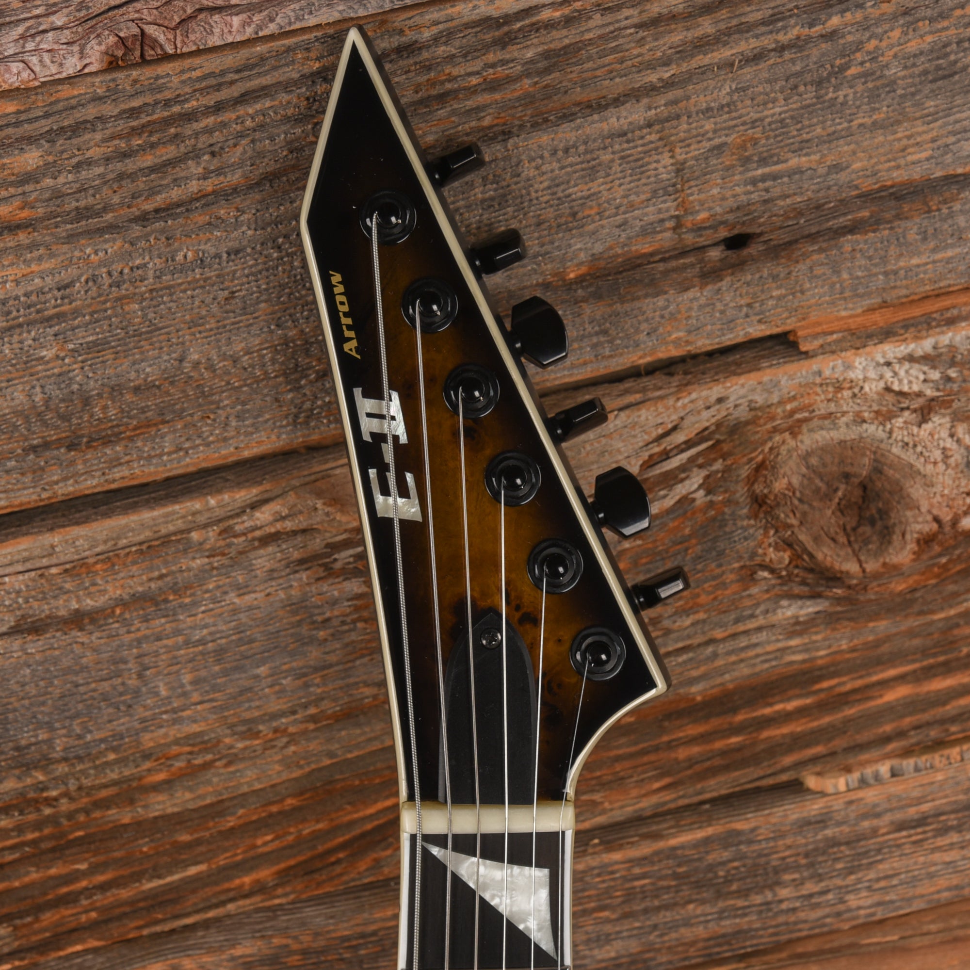 ESP E-II Arrow Nebula Black Burst 2021 Electric Guitars / Solid Body
