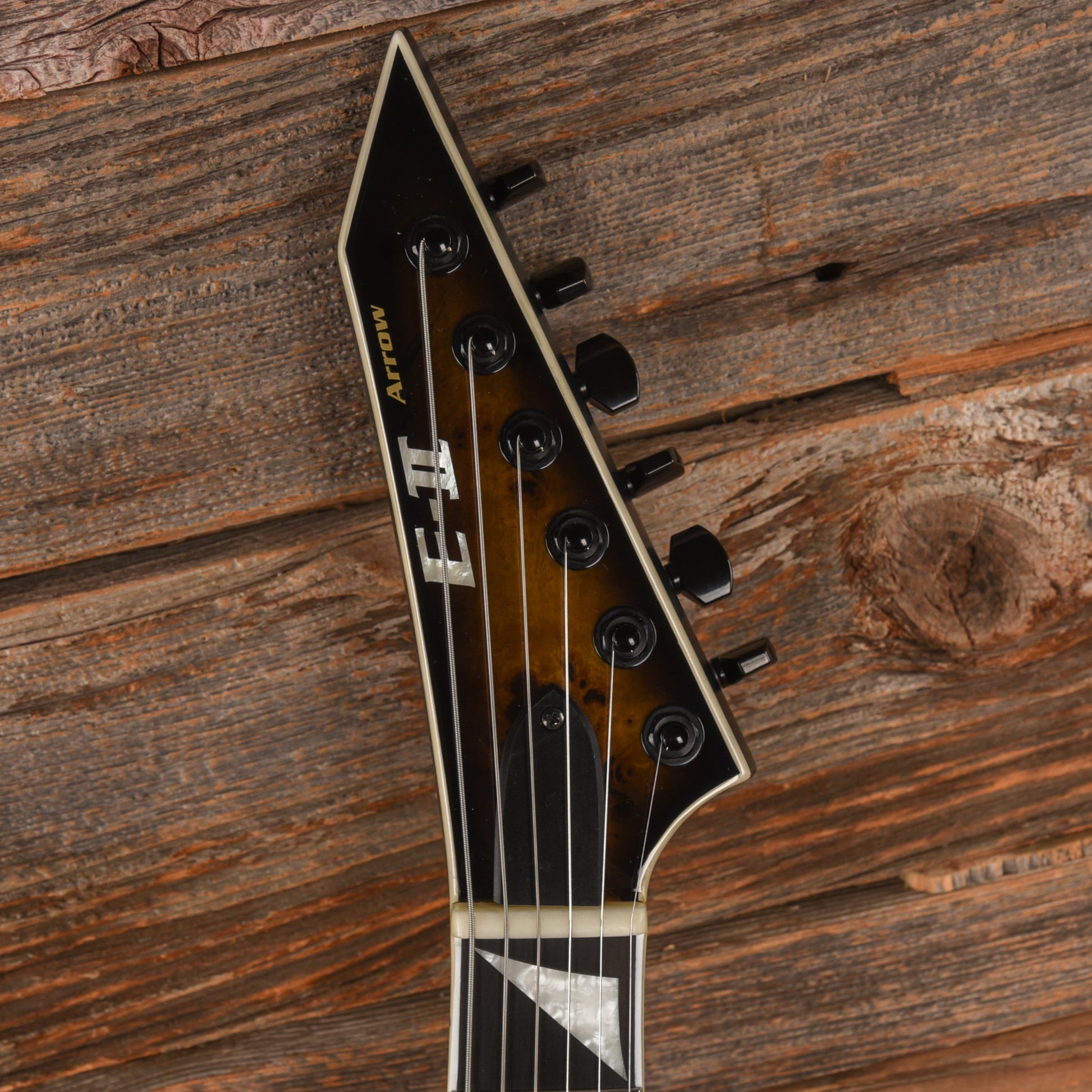 ESP E-II Arrow Nebula Black Burst 2021 Electric Guitars / Solid Body