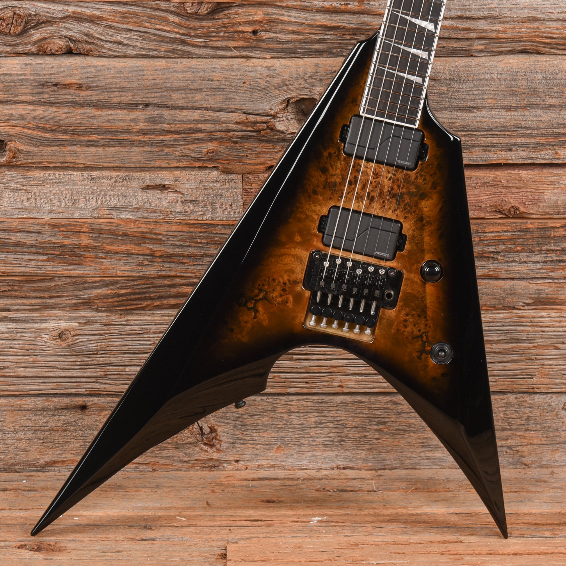 ESP E-II Arrow Nebula Black Burst Electric Guitars / Solid Body