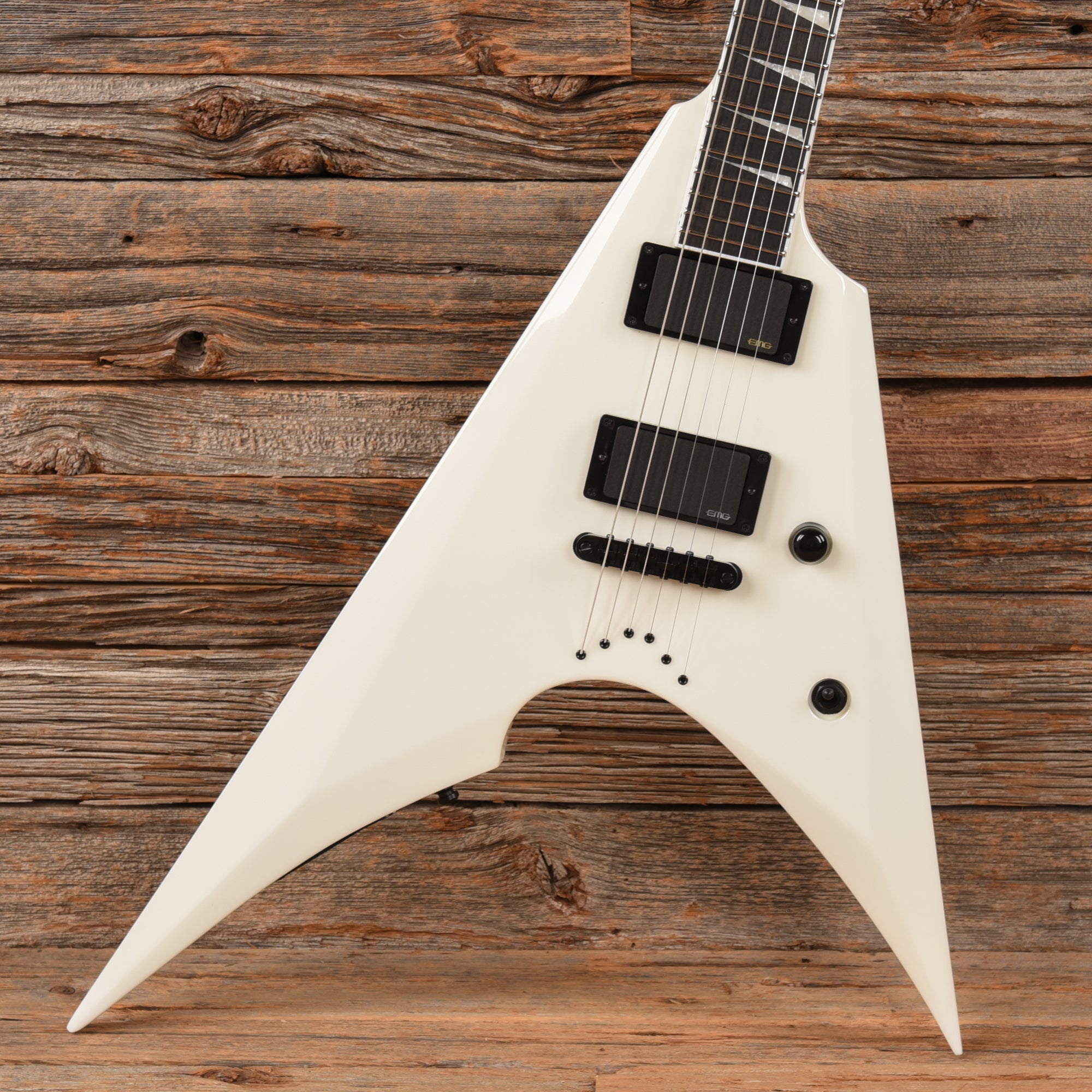 ESP E-II Arrow NT Snow White Electric Guitars / Solid Body