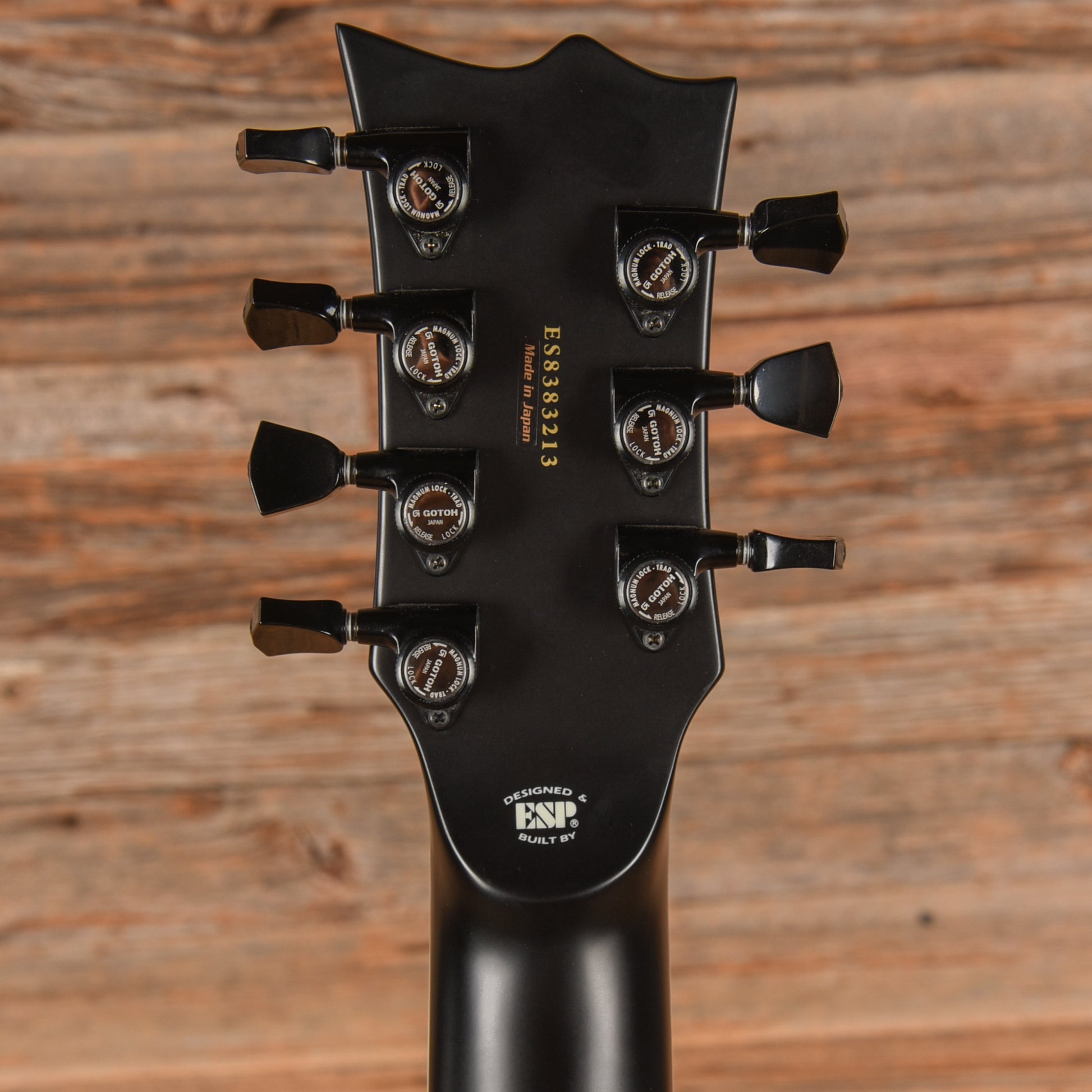 ESP E-II Eclipse 7 ET Satin Black 2021 Electric Guitars / Solid Body