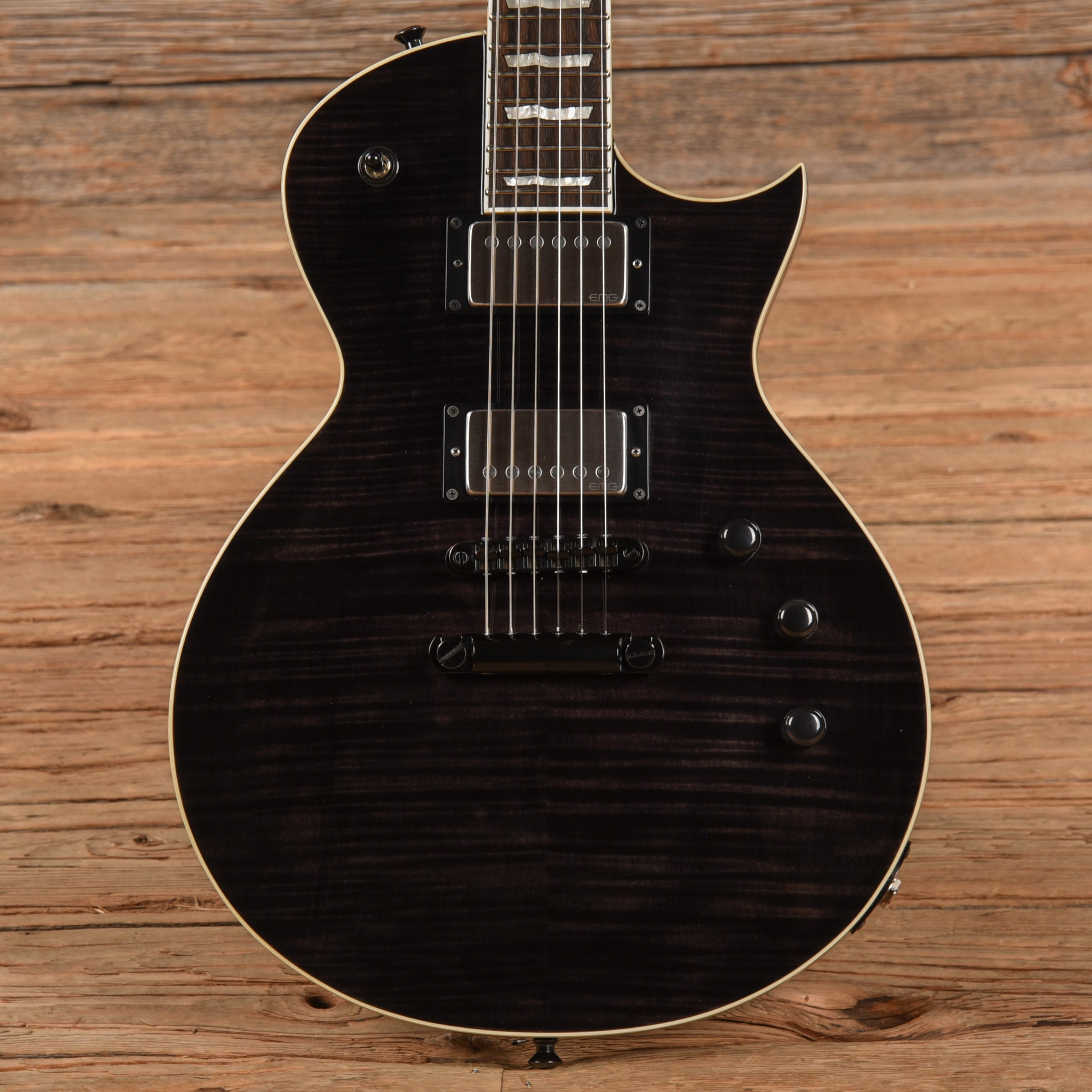 ESP E-II Eclipse Black 2018 Electric Guitars / Solid Body