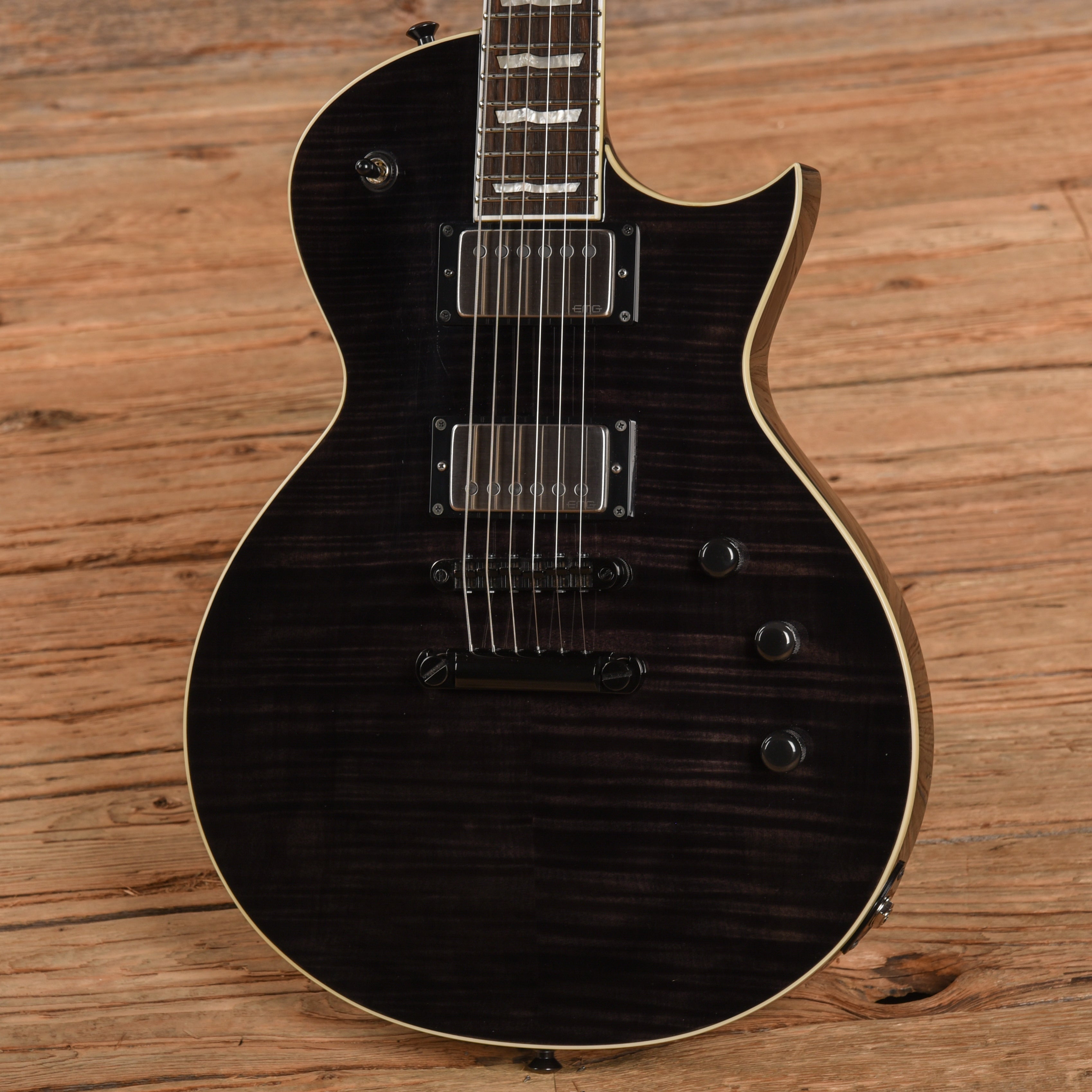 ESP E-II Eclipse Black 2018 Electric Guitars / Solid Body
