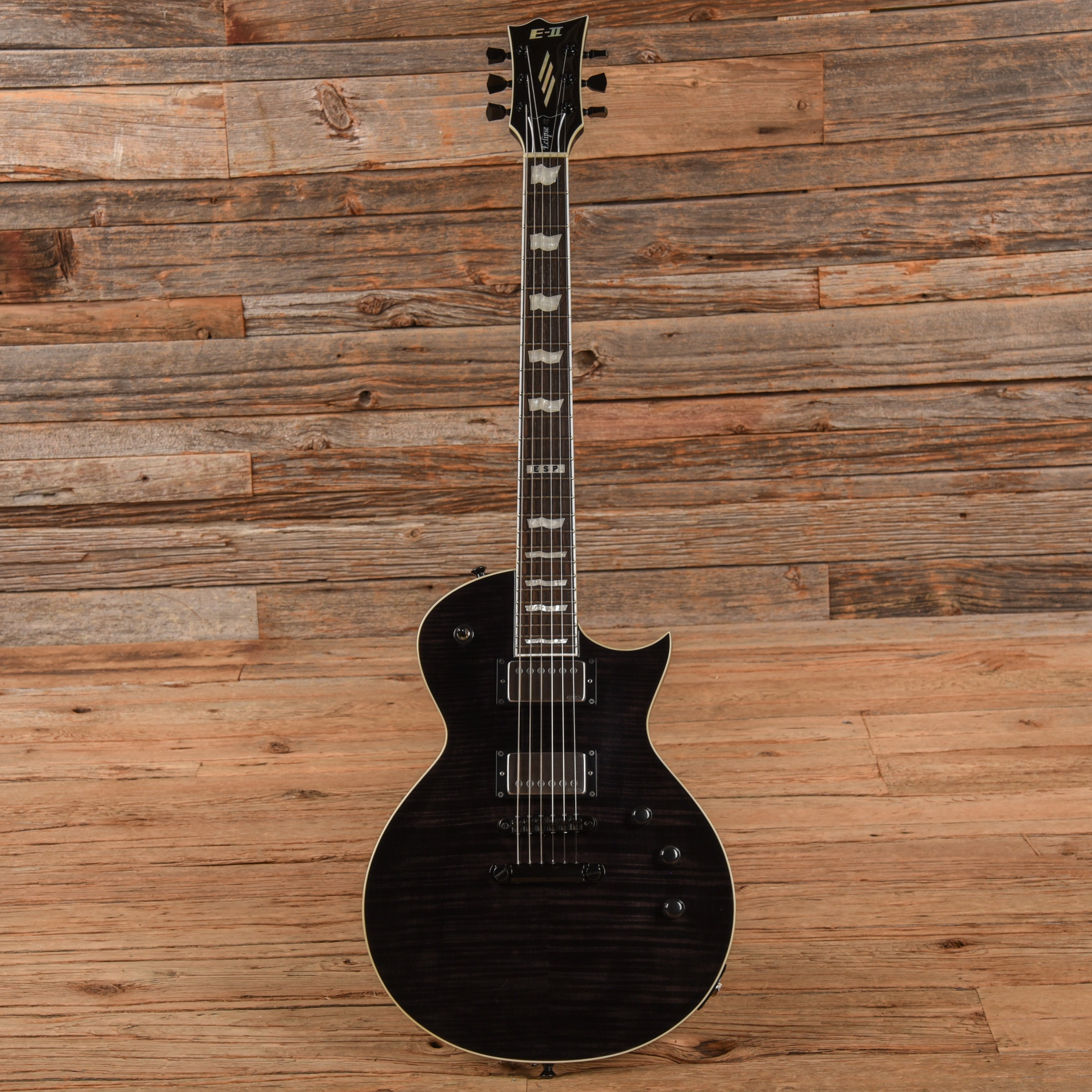 ESP E-II Eclipse Black 2018 Electric Guitars / Solid Body