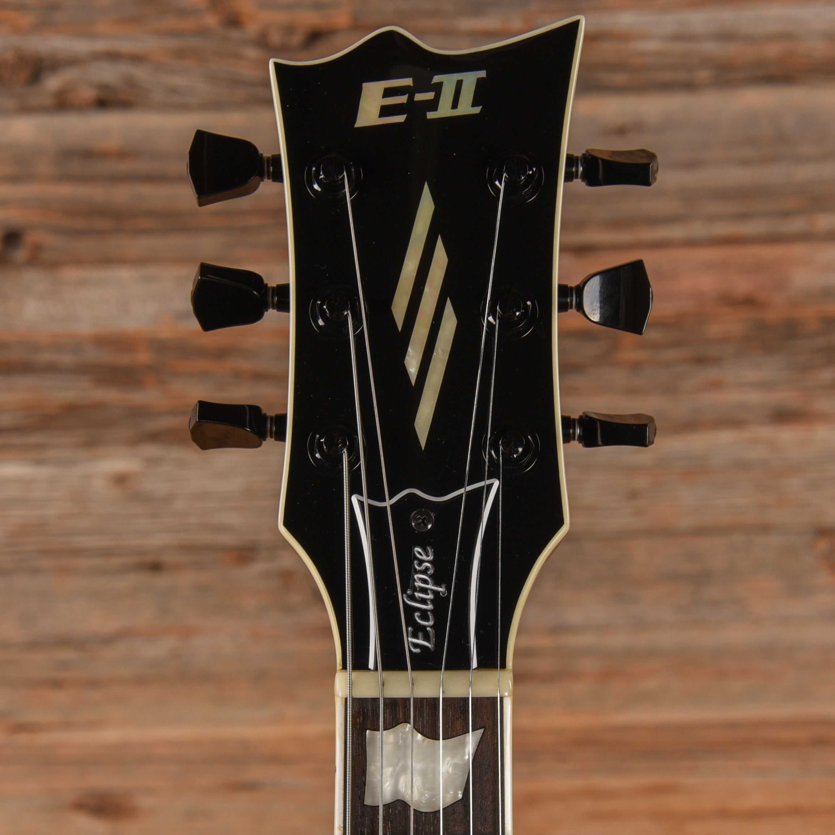 ESP E-II Eclipse Black 2018 Electric Guitars / Solid Body