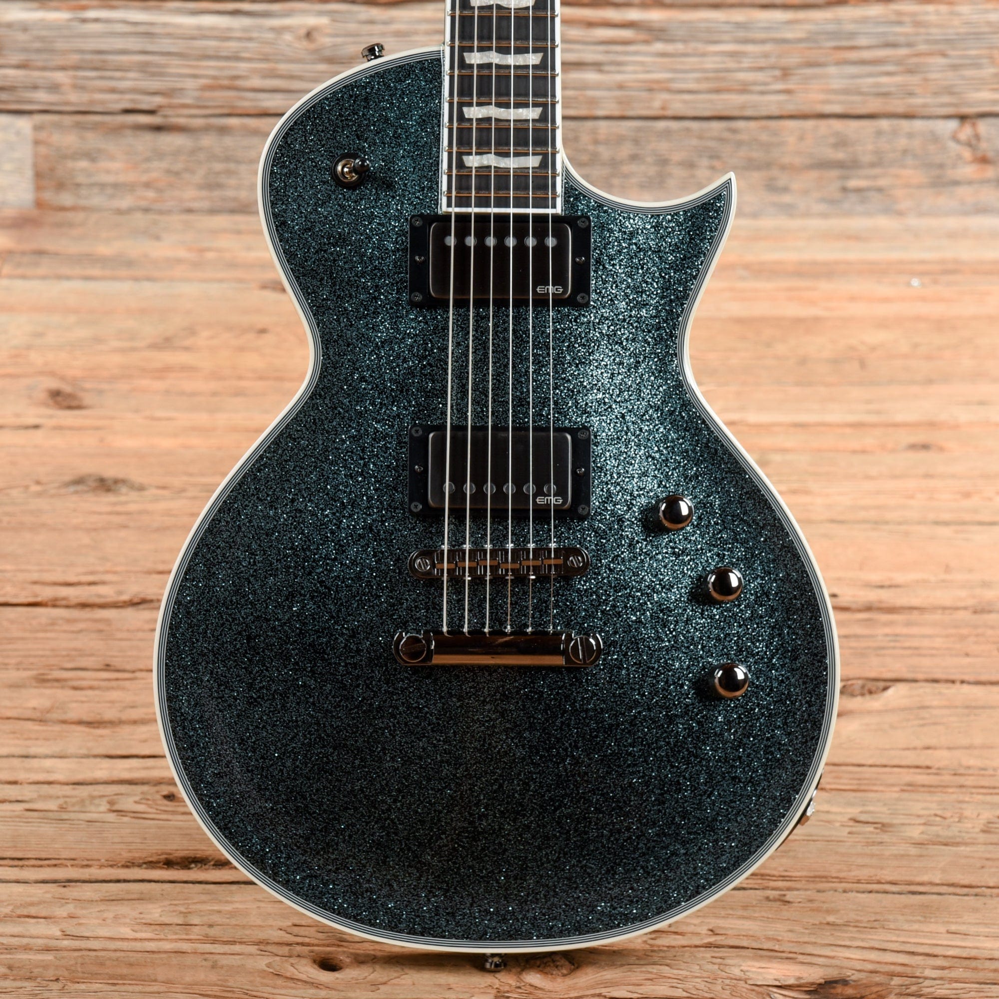 esp eclipse original white 2019 – chicago music... ESP E-II Eclipse DB Granite Sparkle 2022 – Chicago Music Exchange