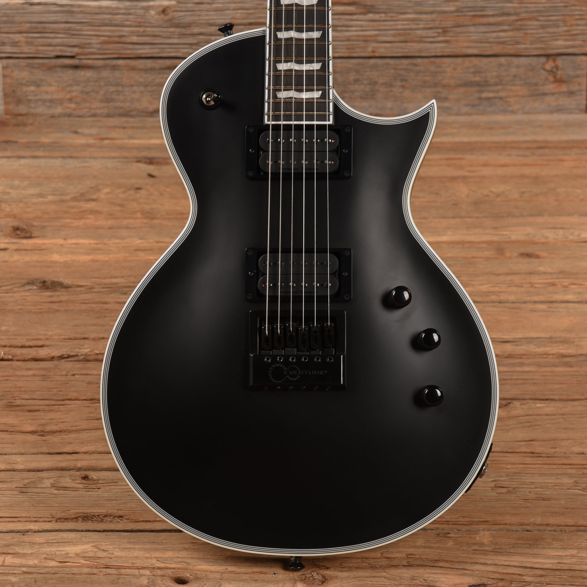 ESP E-II Eclipse ET Matte Black Electric Guitars / Solid Body