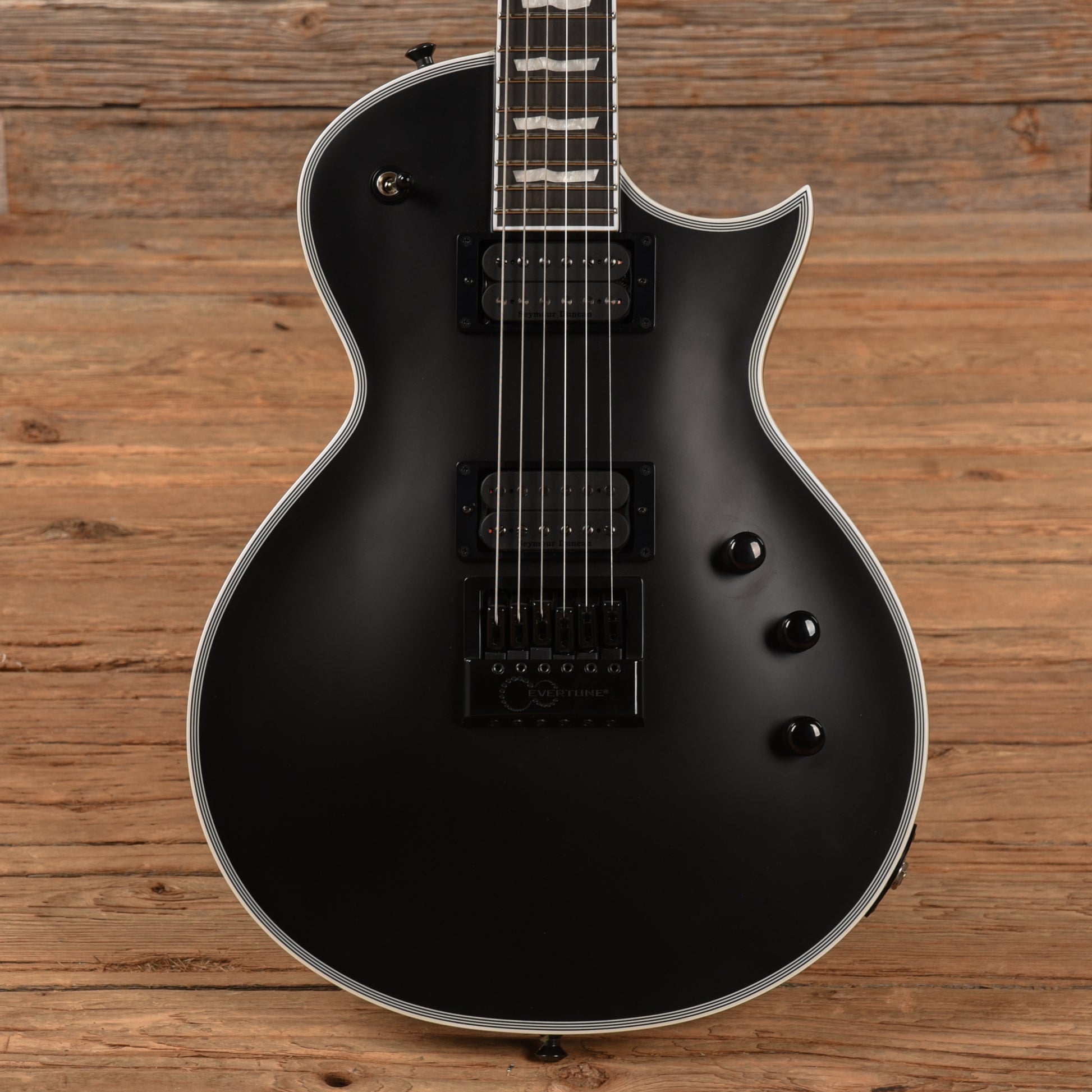 ESP E-II Eclipse ET Matte Black Electric Guitars / Solid Body
