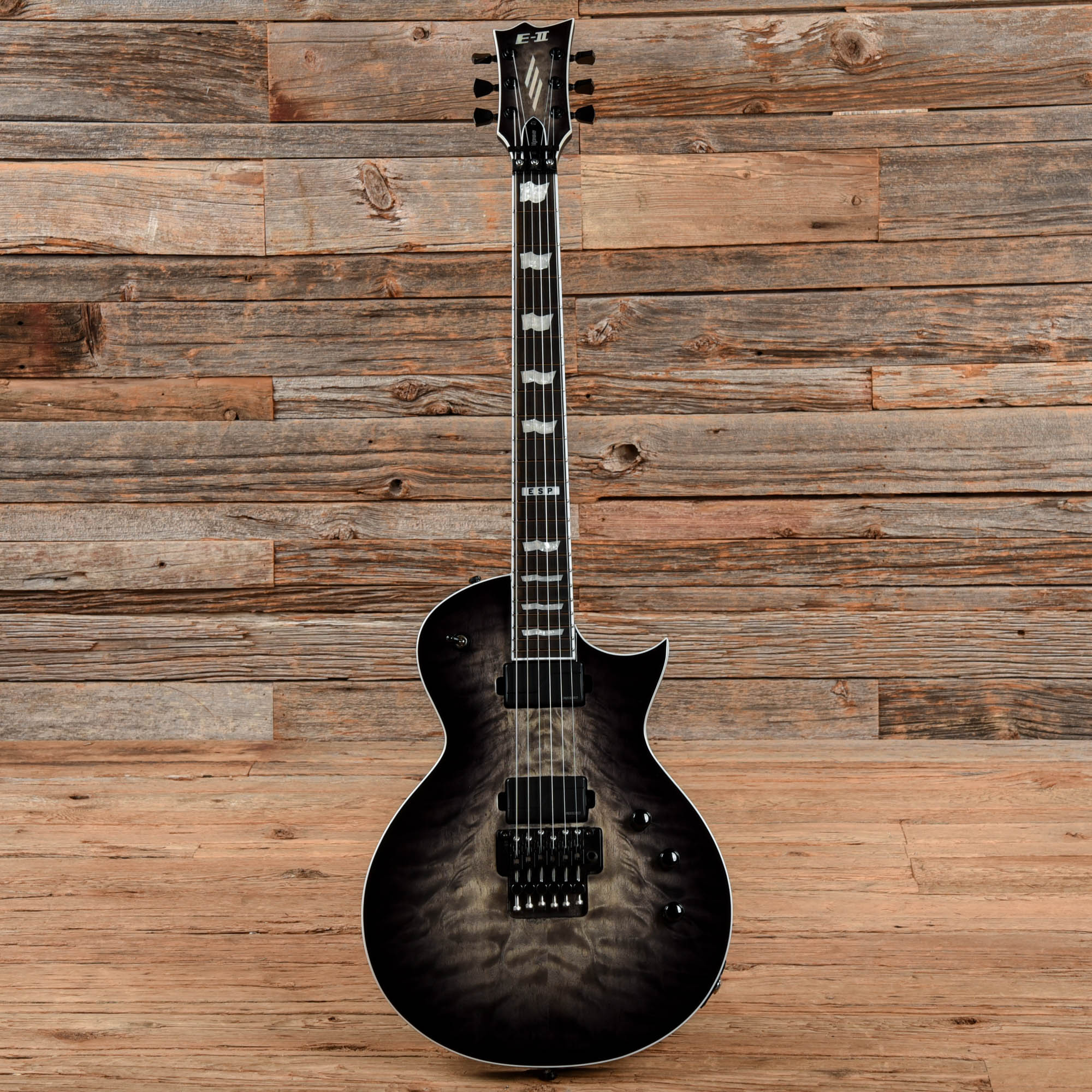 ESP E-II Eclipse FR Charcoal Burst 2021 Electric Guitars / Solid Body