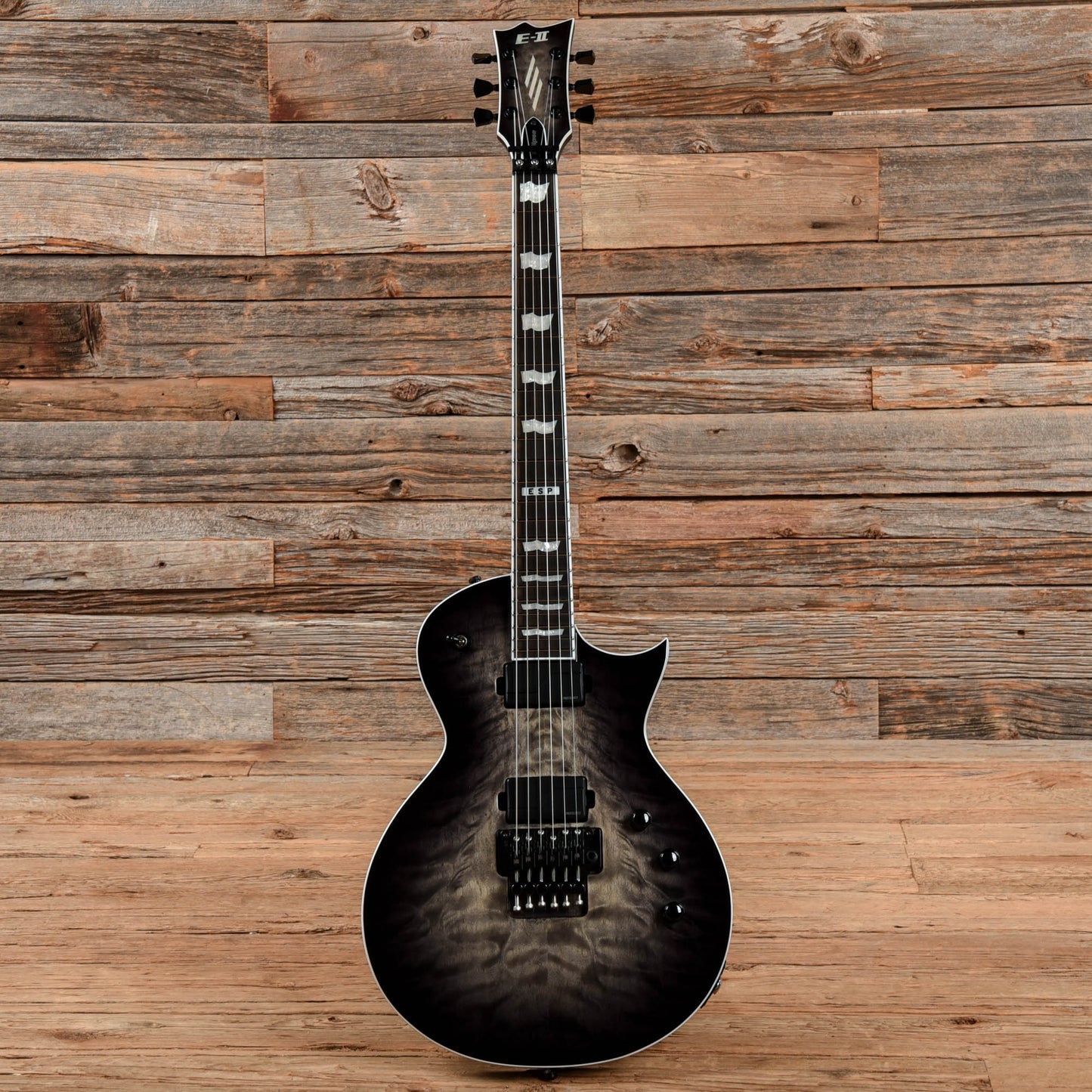 ESP E-II Eclipse FR Charcoal Burst 2021 Electric Guitars / Solid Body