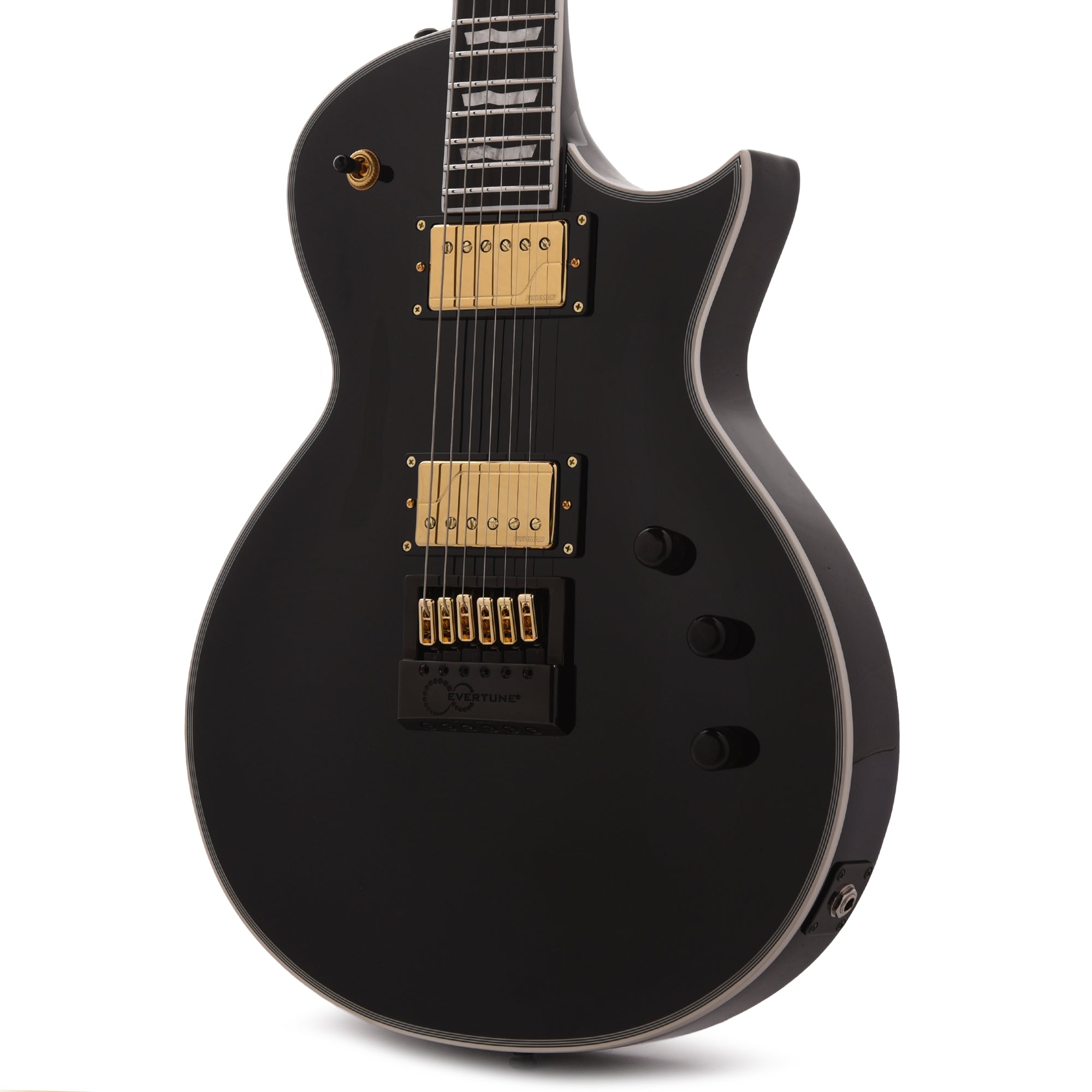 ESP E-II Eclipse FT Evertune Black Electric Guitars / Solid Body