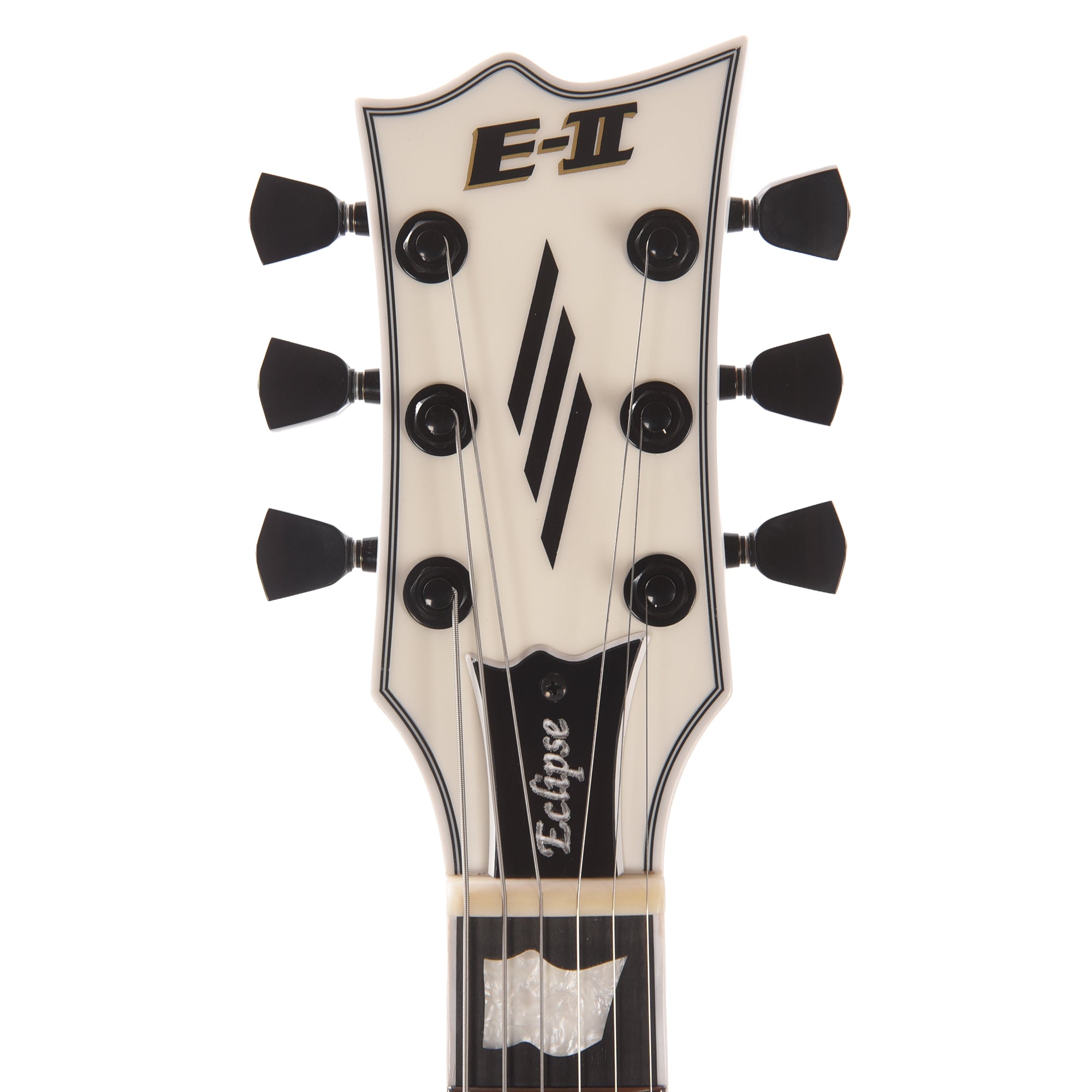 esp eclipse original white 2019 – chicago music... ESP E-II Eclipse Snow White Satin – Chicago Music Exchange