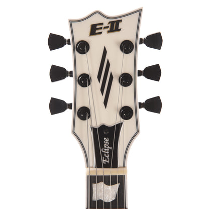 ESP E-II Eclipse Snow White Satin Electric Guitars / Solid Body