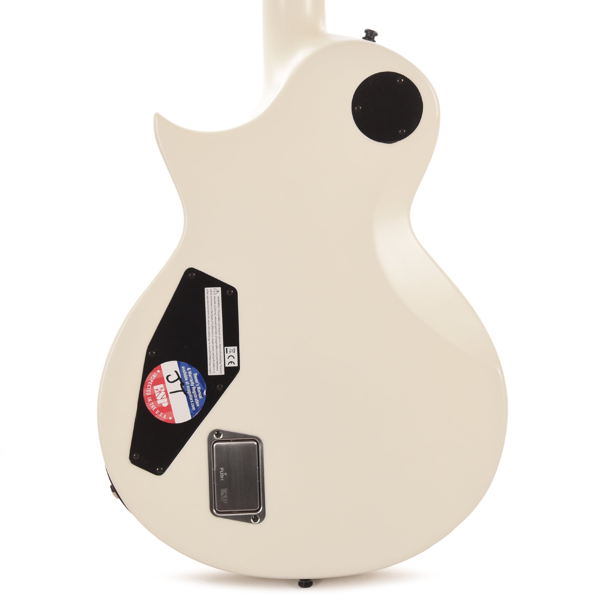 esp eclipse original white 2019 – chicago music... ESP E-II Eclipse Snow White Satin – Chicago Music Exchange
