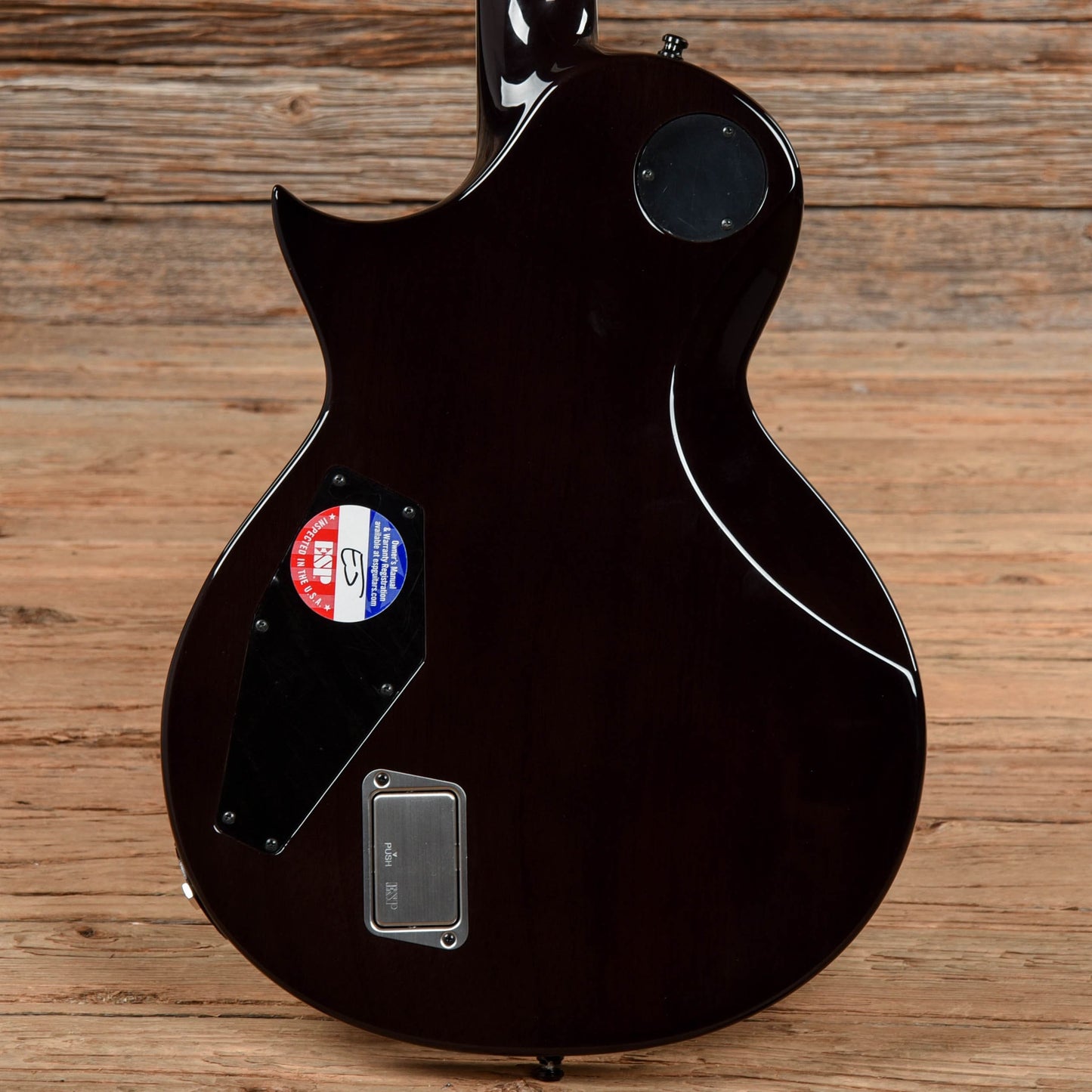 ESP E-II Eclipse Transparent Black 2017 Electric Guitars / Solid Body