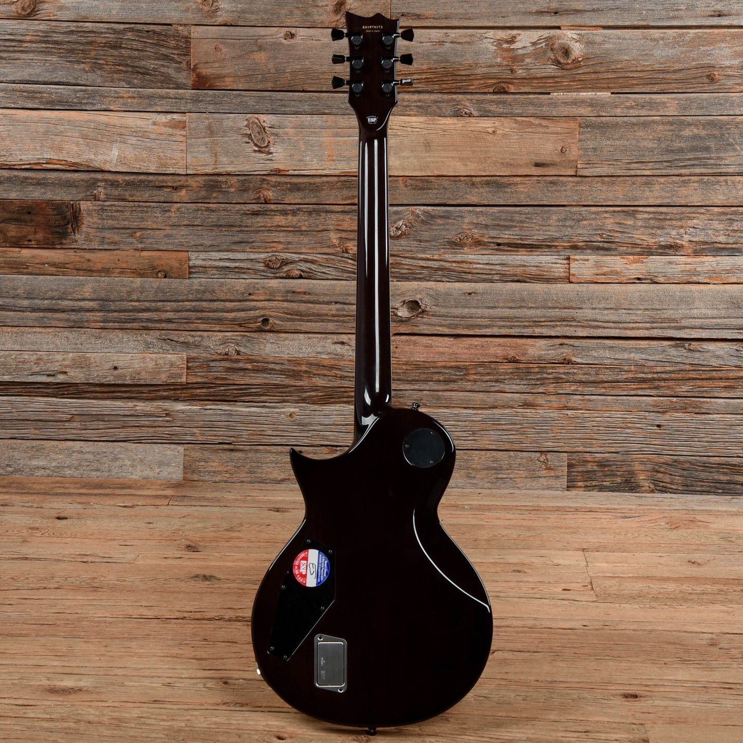 ESP E-II Eclipse Transparent Black 2017 Electric Guitars / Solid Body