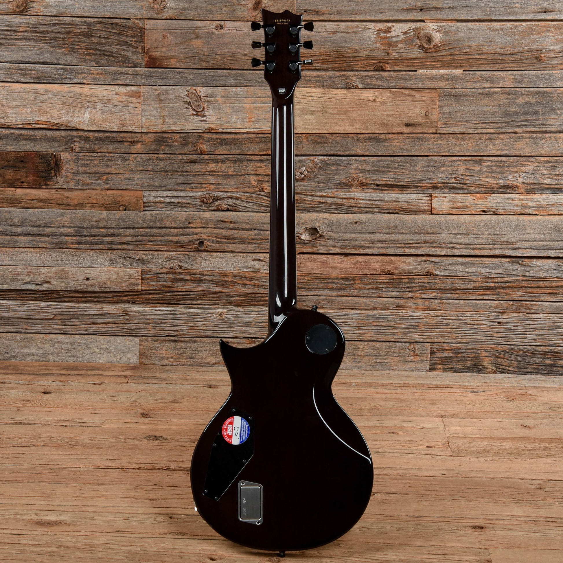 ESP E-II Eclipse Transparent Black 2017 Electric Guitars / Solid Body