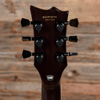 ESP E-II Eclipse Transparent Black 2017 Electric Guitars / Solid Body