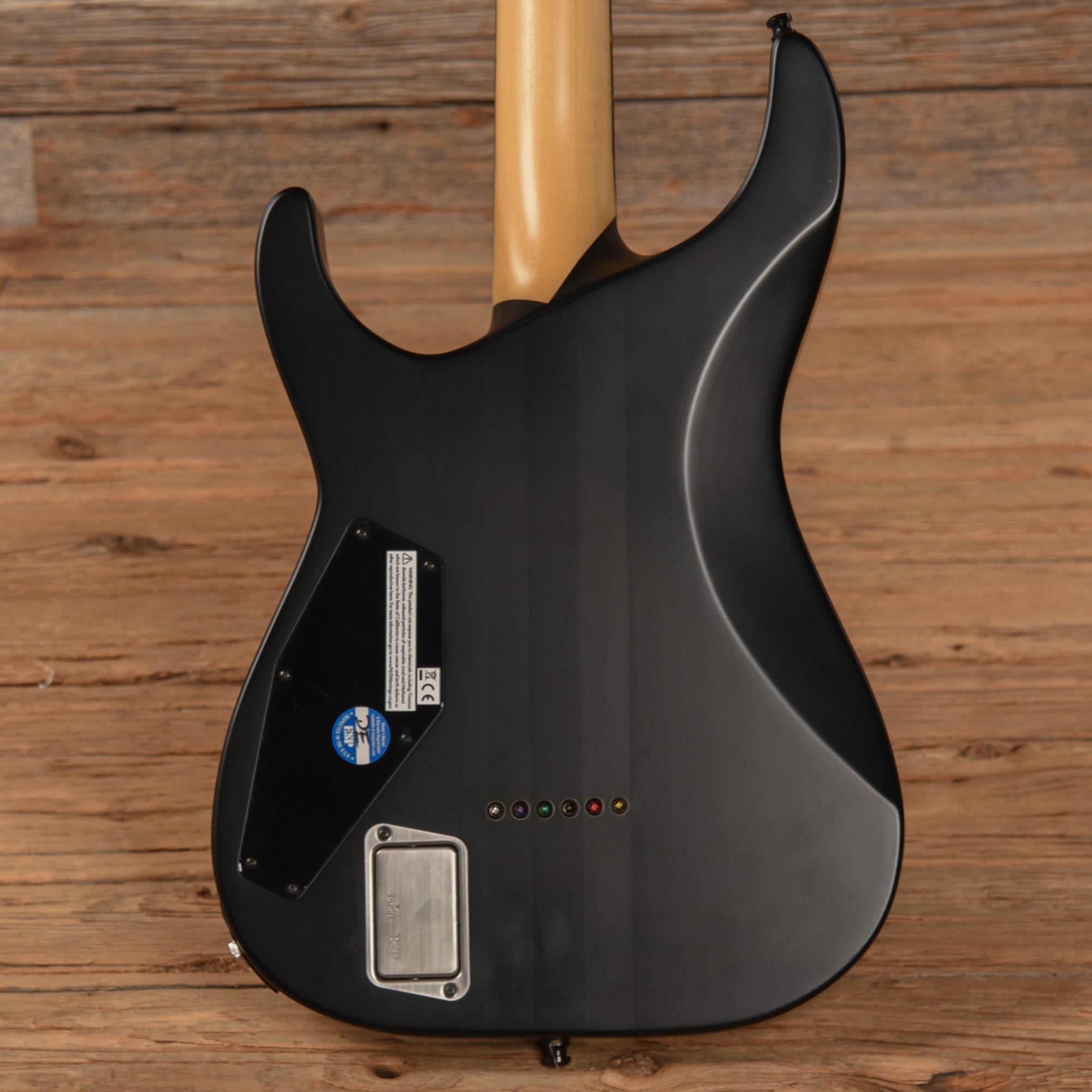 ESP E-II M-I Thru NT Satin Black 2018 Electric Guitars / Solid Body