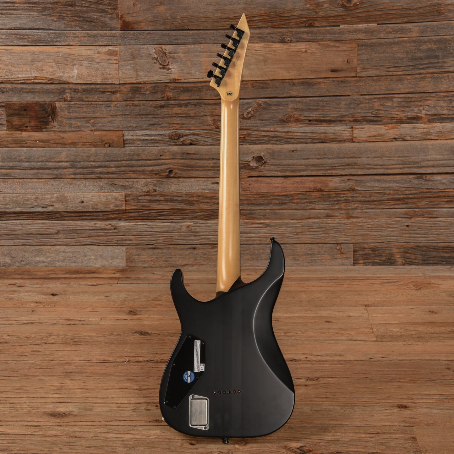 ESP E-II M-I Thru NT Satin Black 2018 Electric Guitars / Solid Body