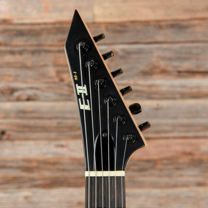 ESP E-II M-I Thru NT Satin Black Electric Guitars / Solid Body