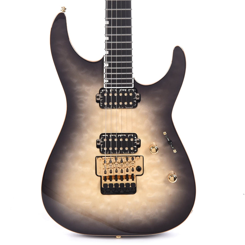 ESP E-II M-II Black Natural Burst – Chicago Music Exchange