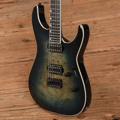 ESP E-II M-II HT Mercury Blue Burst 2022 Electric Guitars / Solid Body