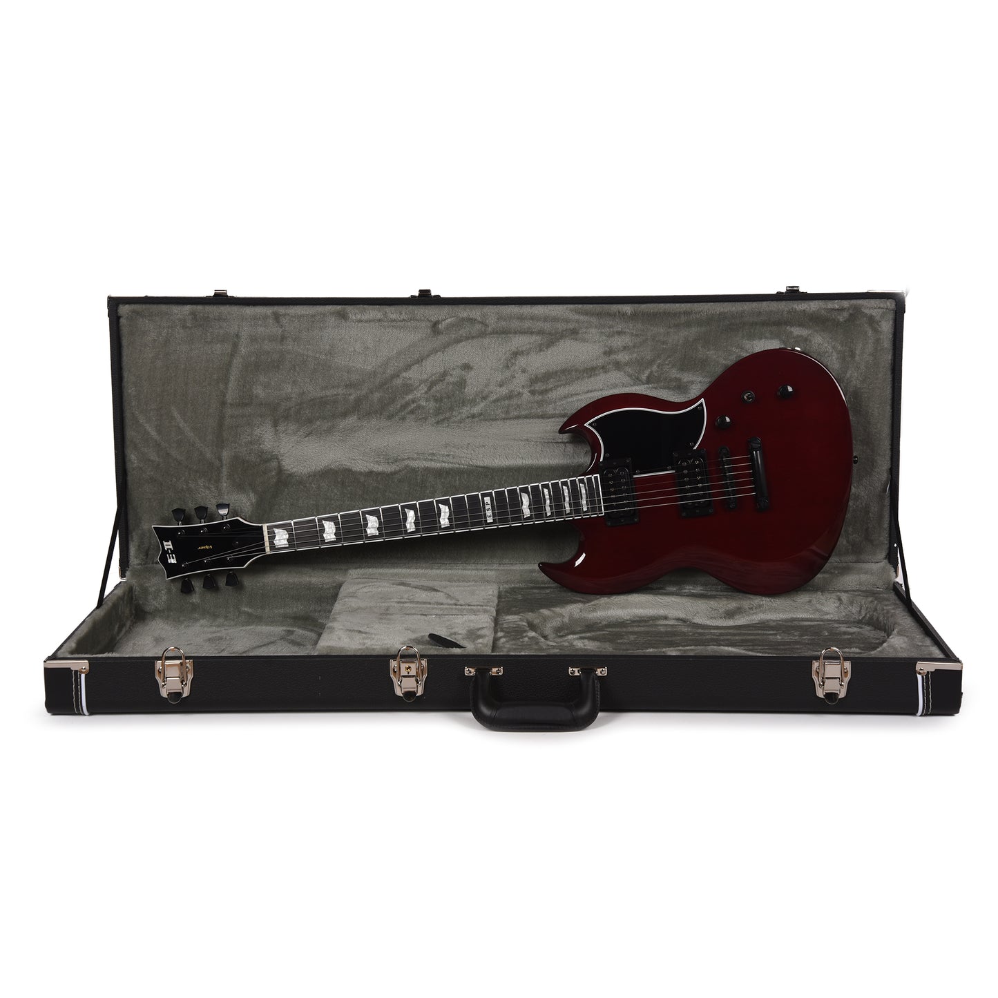 ESP E-II Viper See Thru Black Cherry Electric Guitars / Solid Body