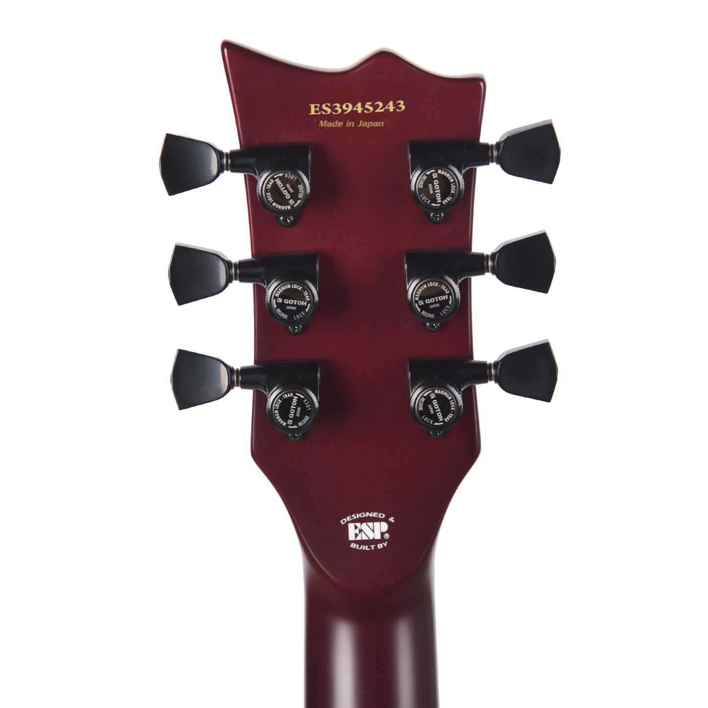 ESP E-II Viper See Thru Black Cherry Electric Guitars / Solid Body
