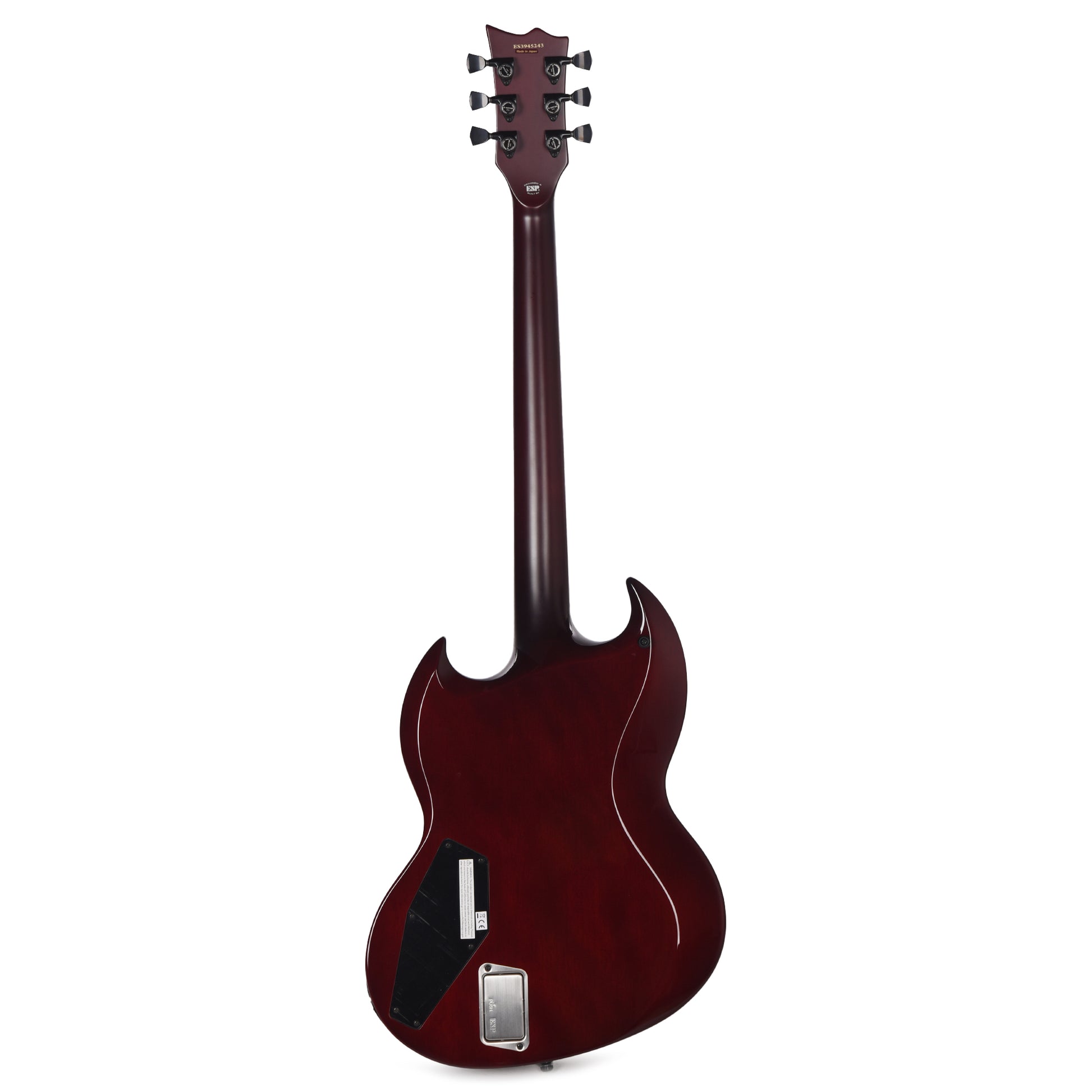 ESP E-II Viper See Thru Black Cherry Electric Guitars / Solid Body