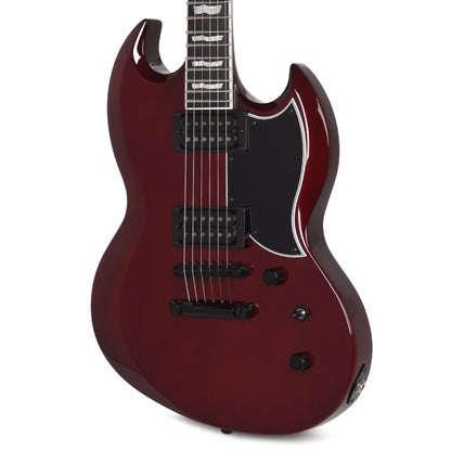 ESP E-II Viper See Thru Black Cherry Electric Guitars / Solid Body