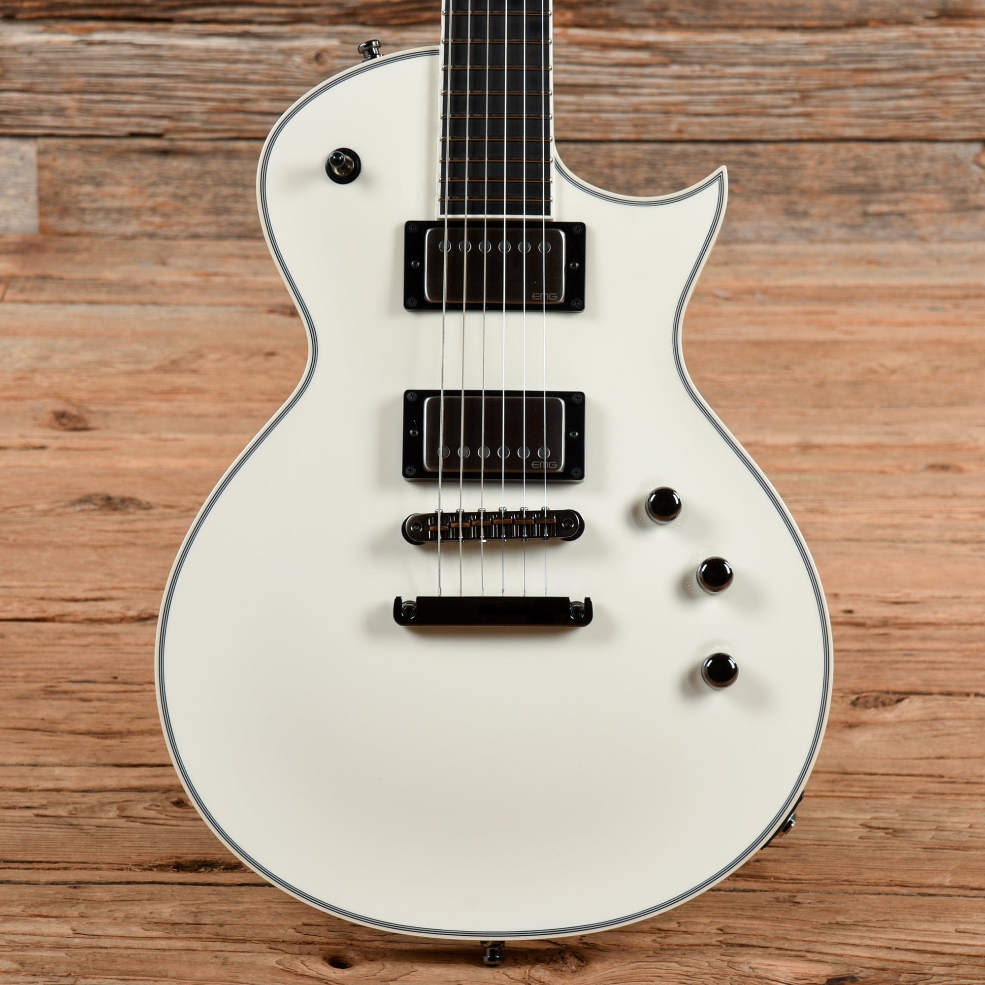 esp eclipse original white 2019 – chicago music... ESP Eclipse Original White 2019 – Chicago Music Exchange