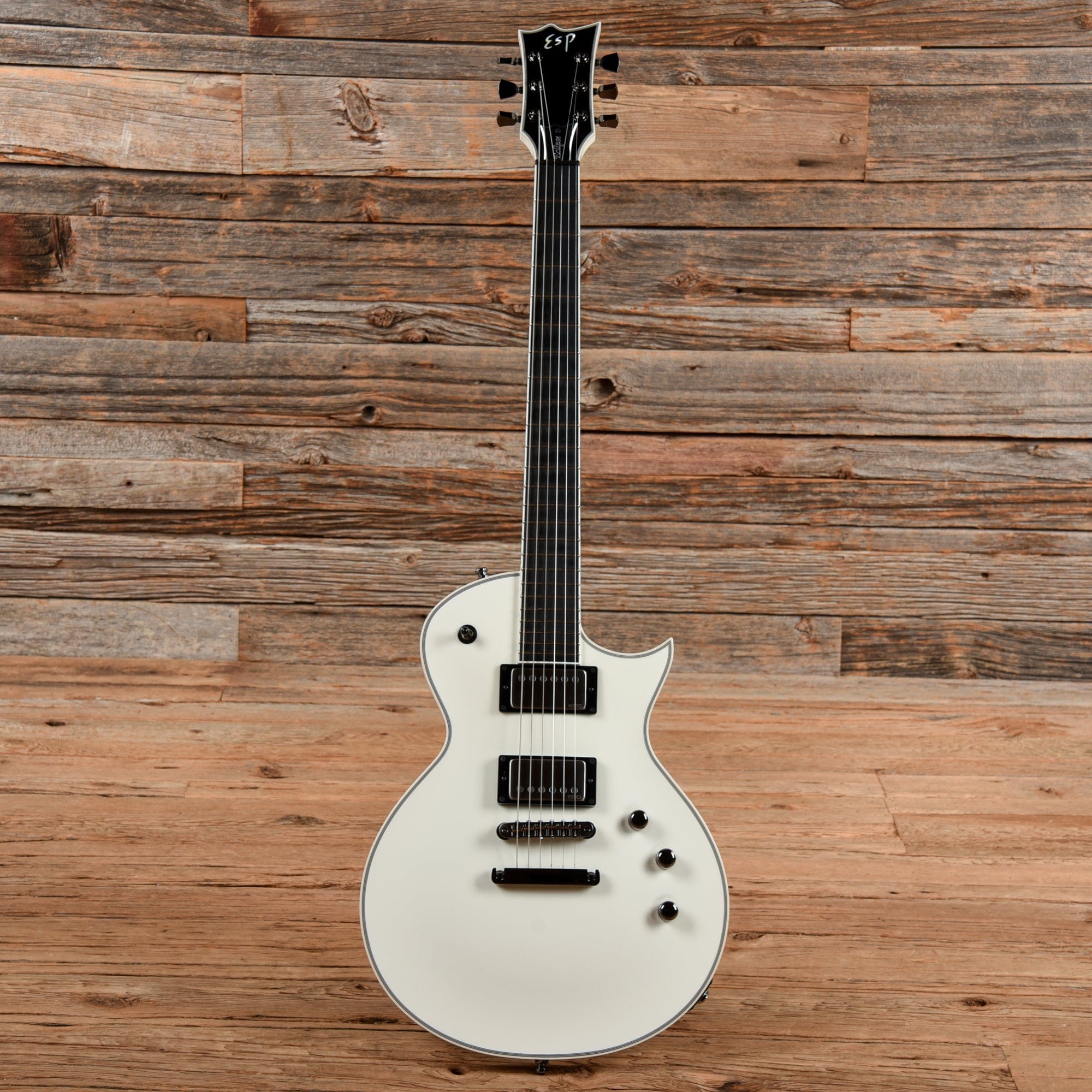 esp eclipse original white 2019 – chicago music... ESP Eclipse Original White 2019 – Chicago Music Exchange