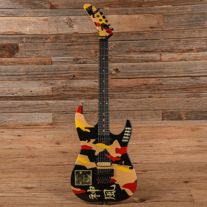 ESP Kamikaze 1 George Lynch Signature Black 1990 Electric Guitars / Solid Body