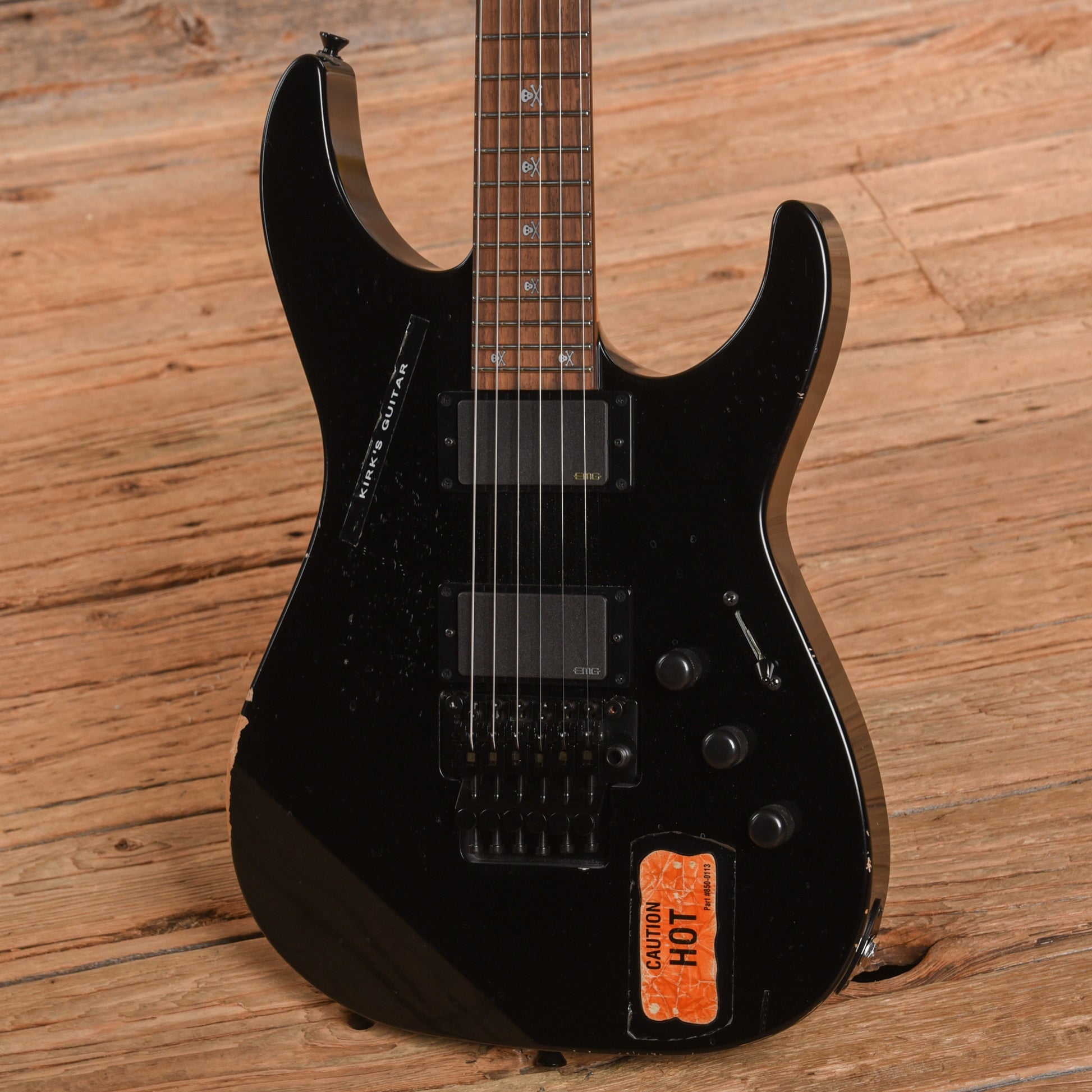 ESP KH-2 Vintage Kirk Hammett Signature Black Electric Guitars / Solid Body