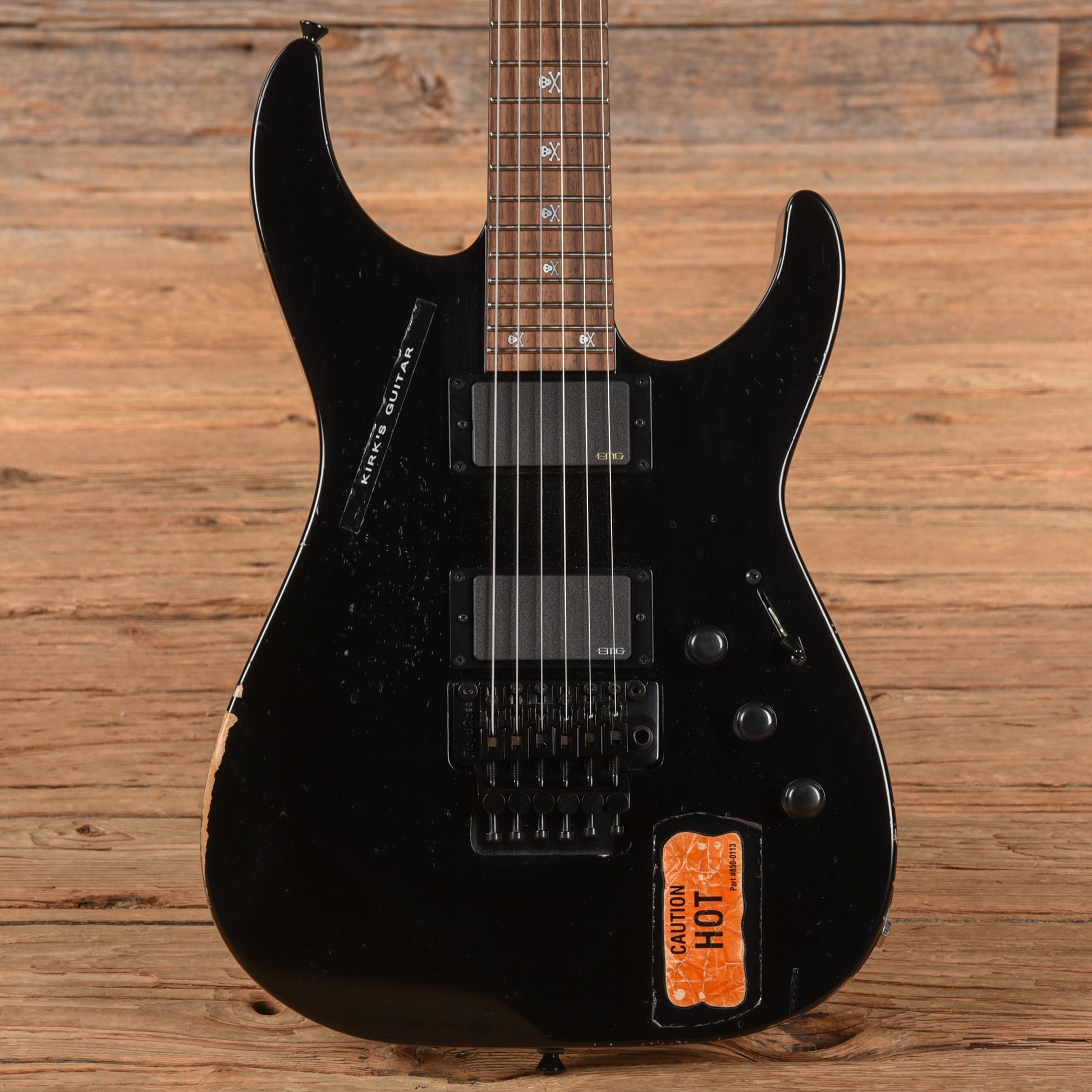 ESP KH-2 Vintage Kirk Hammett Signature Black Electric Guitars / Solid Body