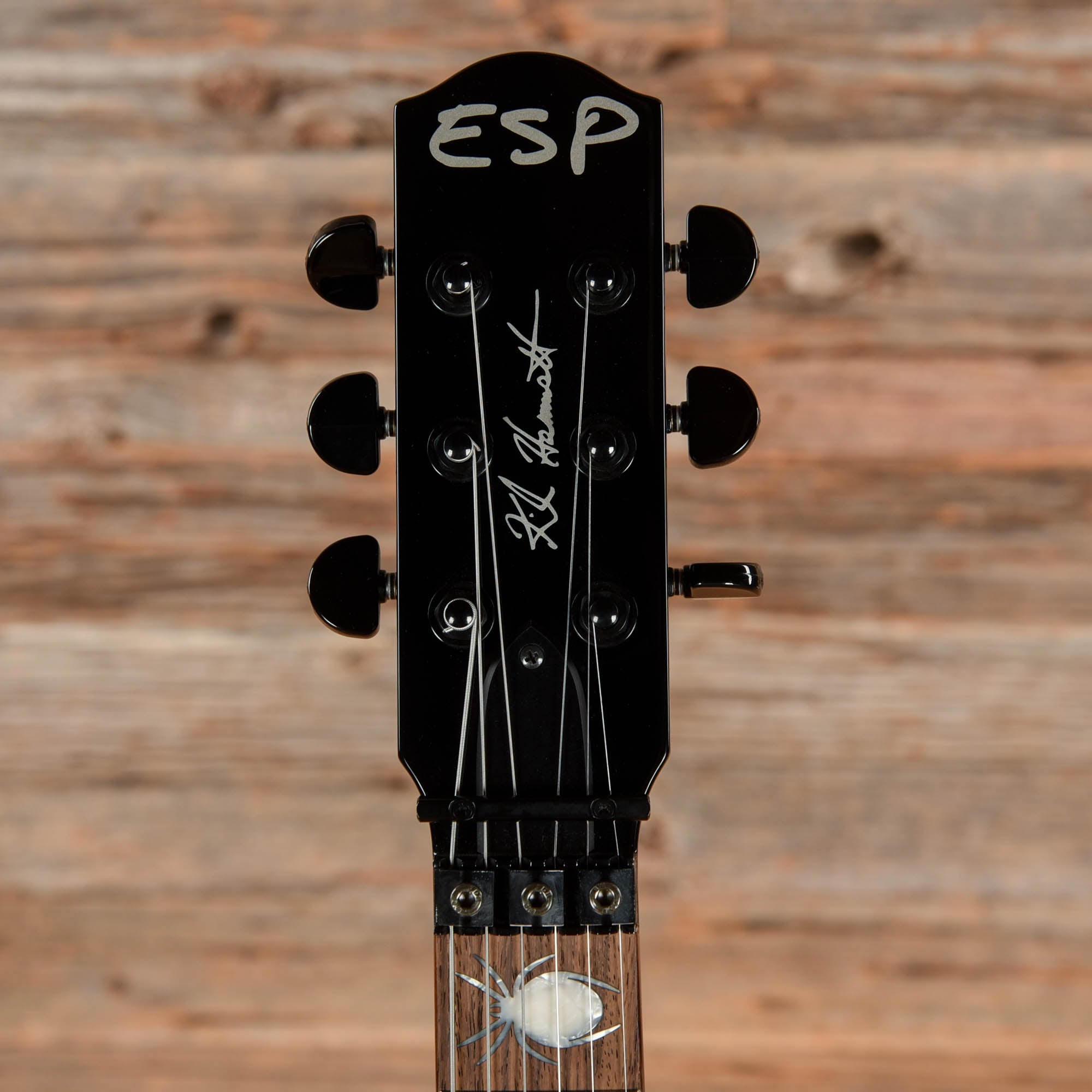 ESP KH-3 Kirk Hammett Signature Spider Black Electric Guitars / Solid Body