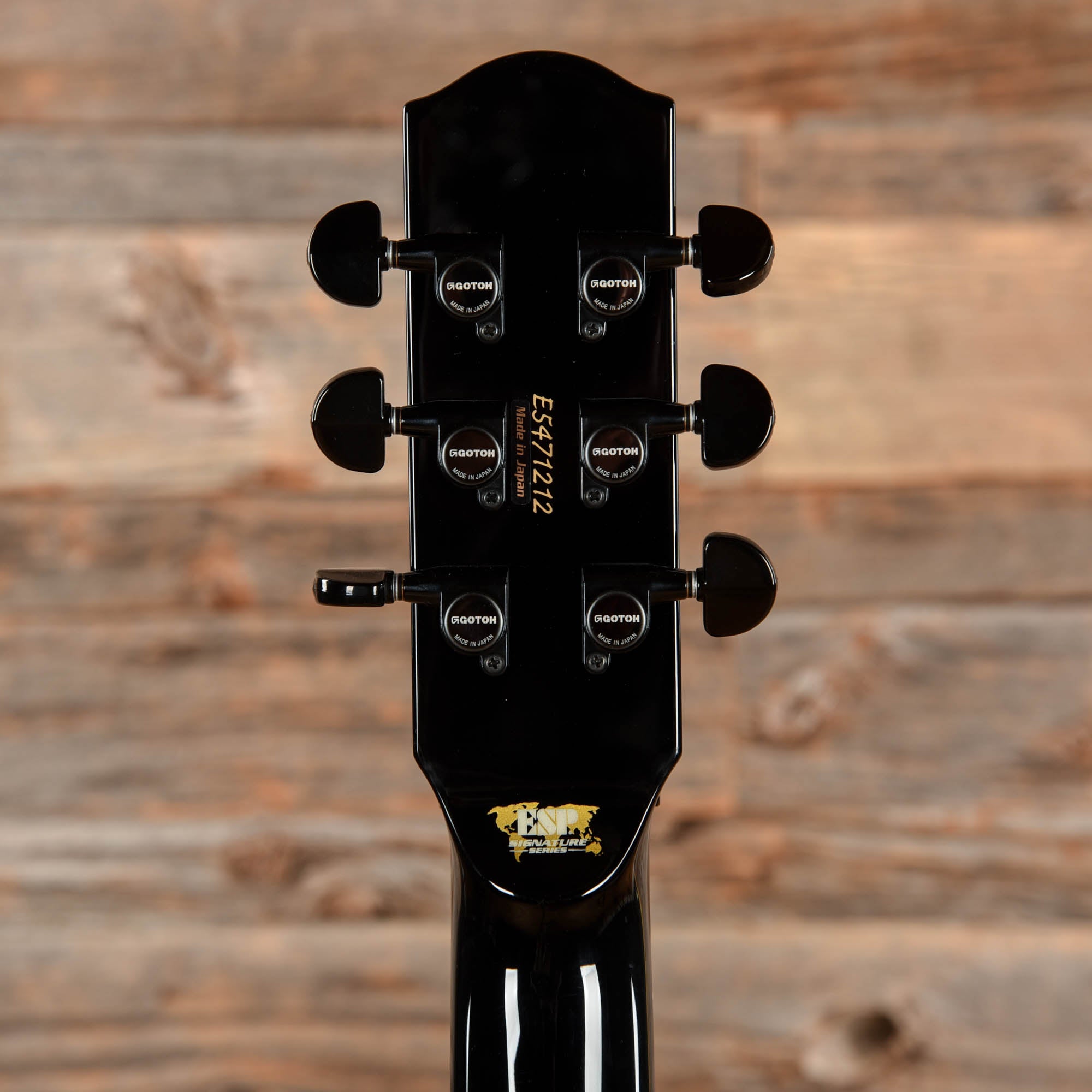 ESP KH-3 Kirk Hammett Signature Spider Black Electric Guitars / Solid Body
