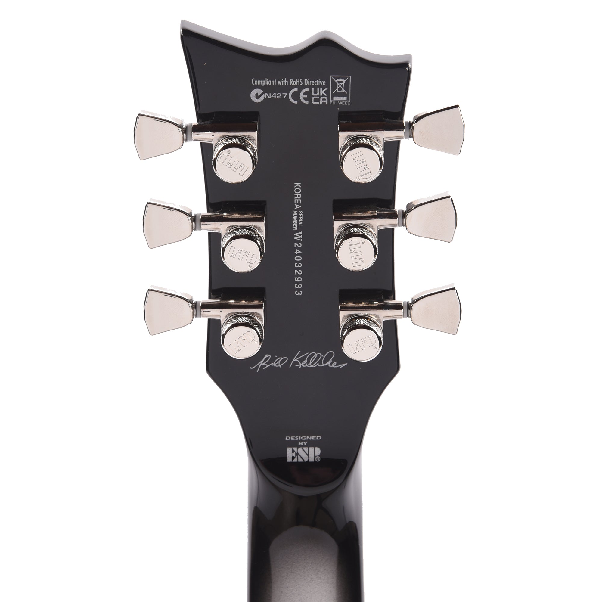 ESP LTD Bill Kelliher Royal Shiva Silver Sunburst Electric Guitars / Solid Body