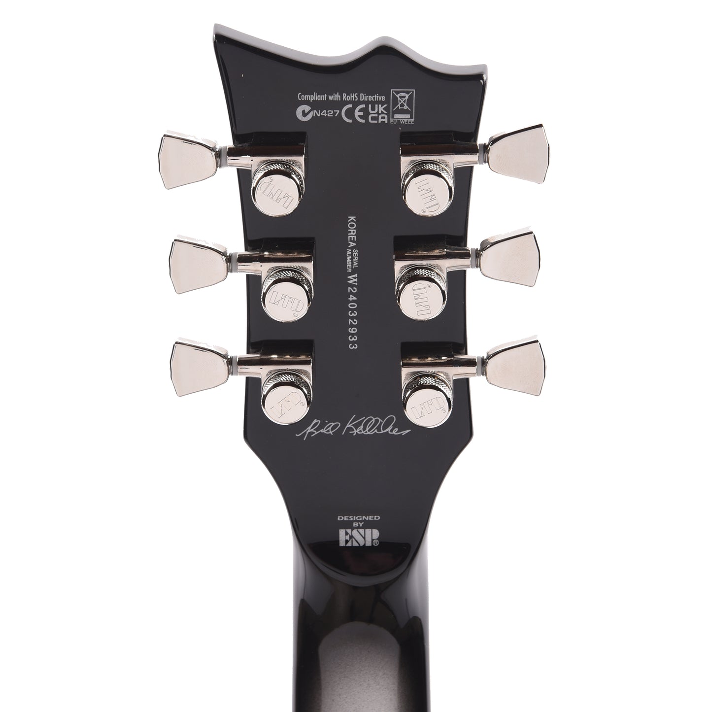 ESP LTD Bill Kelliher Royal Shiva Silver Sunburst Electric Guitars / Solid Body